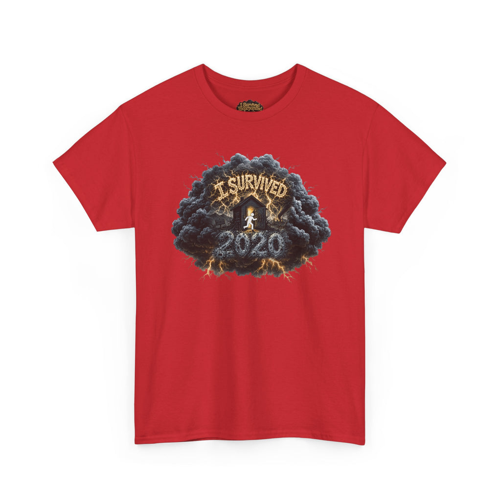 I Survived 2020 —  Deriector's Cut Original Design Teaser Tee | Season 1 Premiere Drop Unisex Heavy Cotton Tee