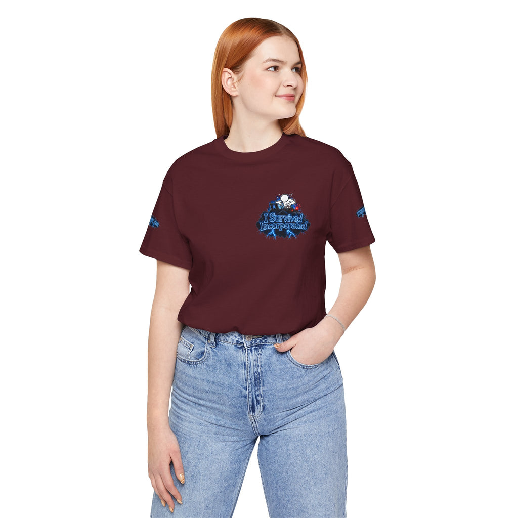 I Survived 2020 — "Please Stand By" Test Pattern Tee Lockdown Special Edition Summer Exclusive Unisex Jersey Short Sleeve Tee
