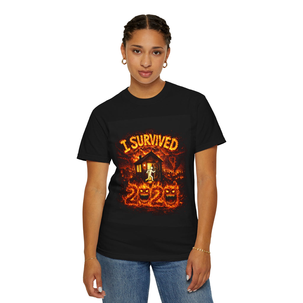 I Survived 2020 — S2:E3 "The California Wildfires" | Wildfire Edition Memorial Unisex Garment-Dyed T-shirt