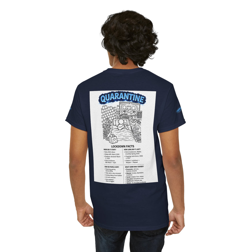 I Survived 2020 — Director's Cut S3:E1 "Quarantine" | Lockdown Edition Documentary Unisex Heavy Cotton Tee (SPECIAL EDITION)