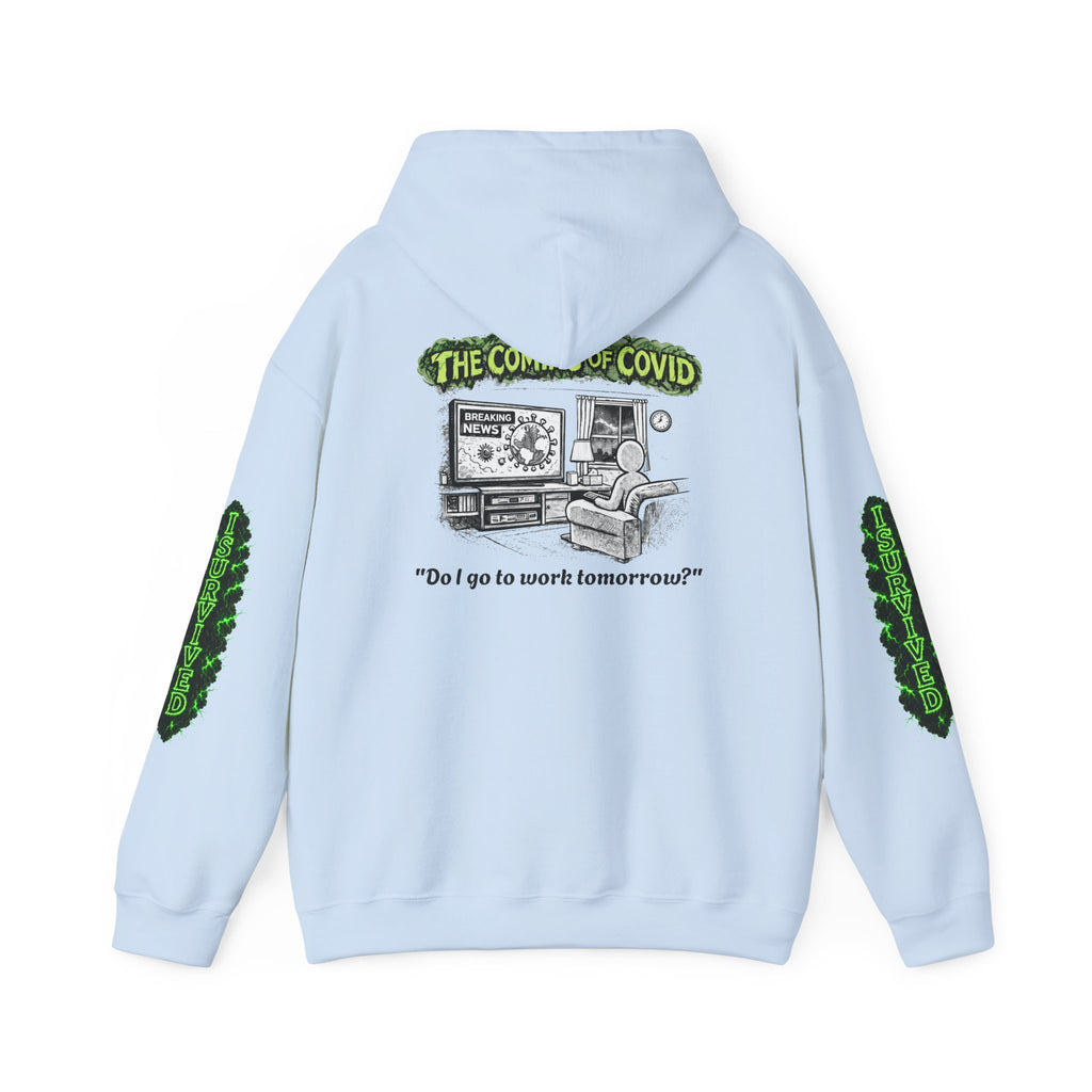 I Survived 2020 — Director's Cut S1:E2 "The Coming of COVID" | Pandemic Edition Hoodie Sweatshirt