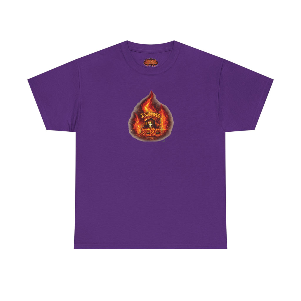 I Survived 2020 — WILDFIRES S2:E1: Director's Cut "Berry Creek" Memorial Unisex Heavy Cotton Tee