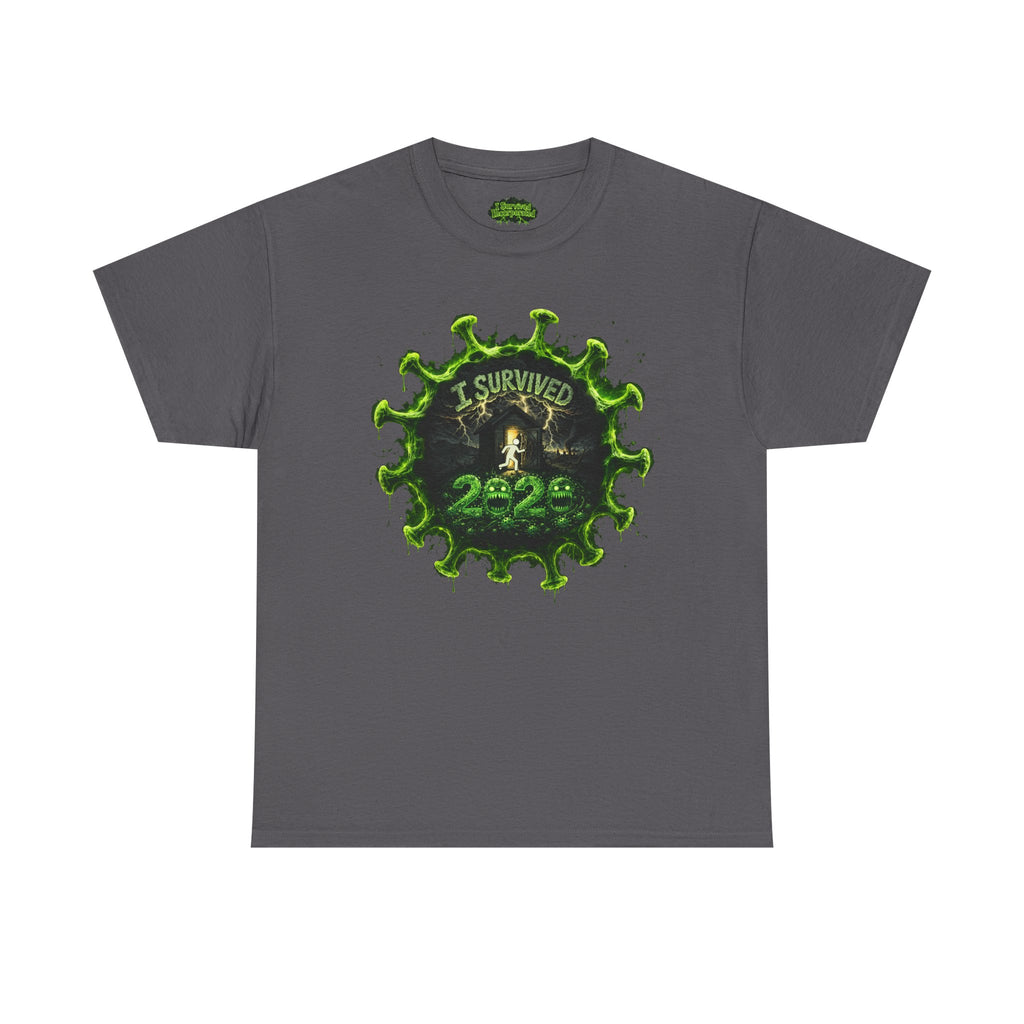 I Survived 2020 — Director's Cut S1:E2 "The Coming of COVID" | Pandemic Edition Unisex Heavy Cotton Tee