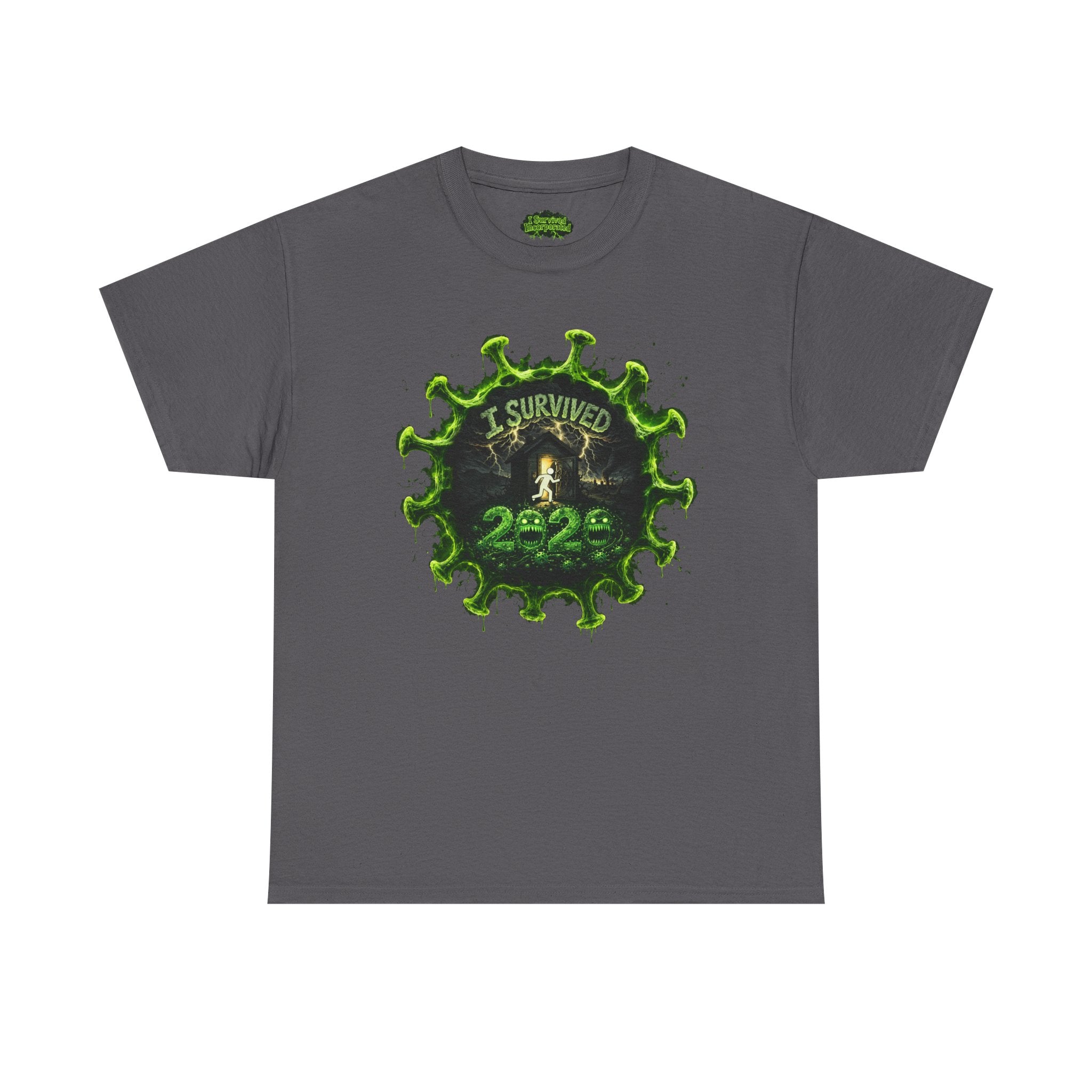 I Survived 2020 — Director's Cut S1:E2 "The Coming of COVID" | Pandemic Edition Unisex Heavy Cotton Tee