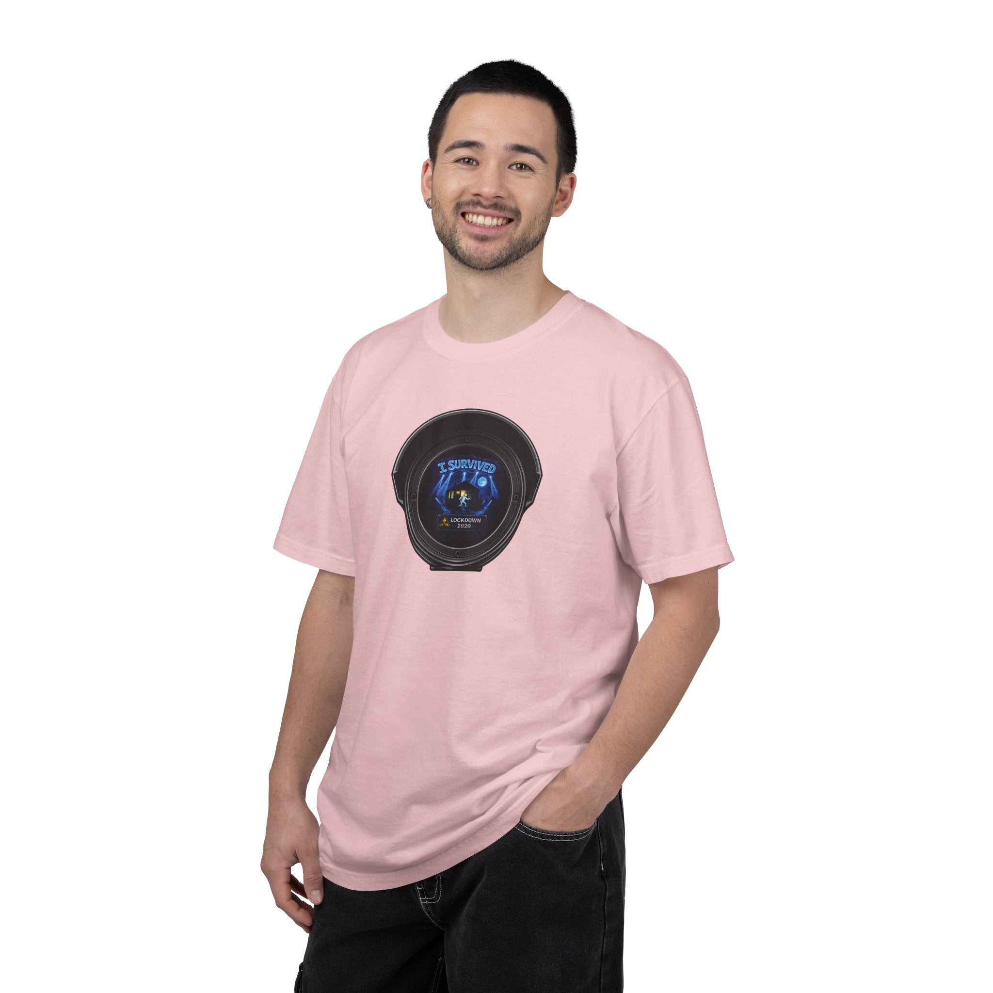 I Survived 2020 —  LOCKDOWN S3:E3: Director's Cut "Remote Schooling" Unisex Garment-Dyed T-shirt