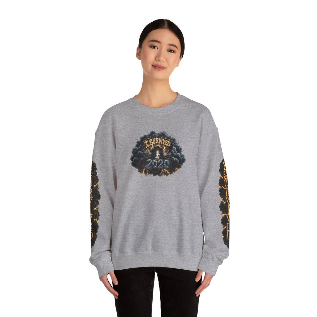 I Survived 2020 — Original PILOT Design: Director's Cut Special Edition Unisex Heavy Blend™ Crewneck Sweatshirt