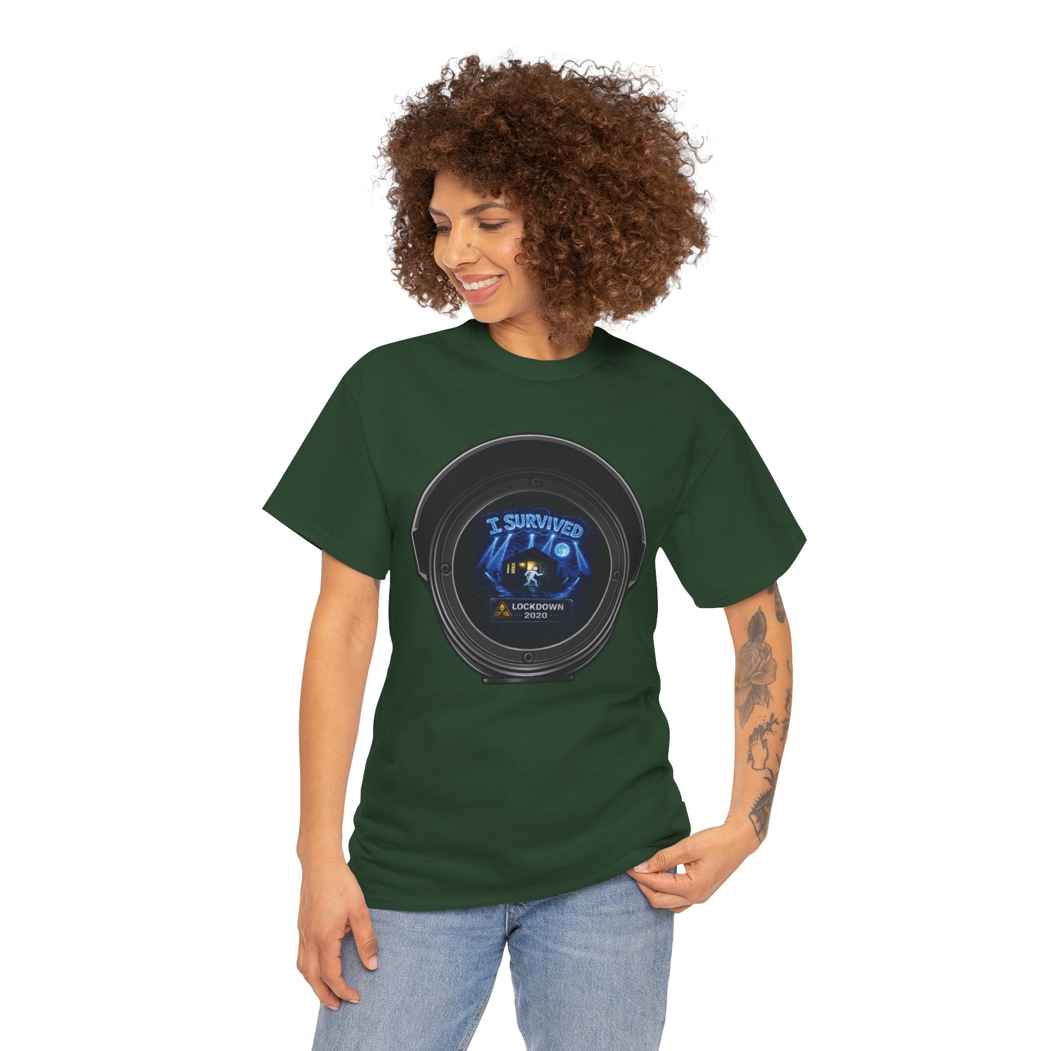 I Survived 2020 — Director's Cut S3:E1 "Quarantine" | Lockdown Edition Documentary Unisex Heavy Cotton Tee