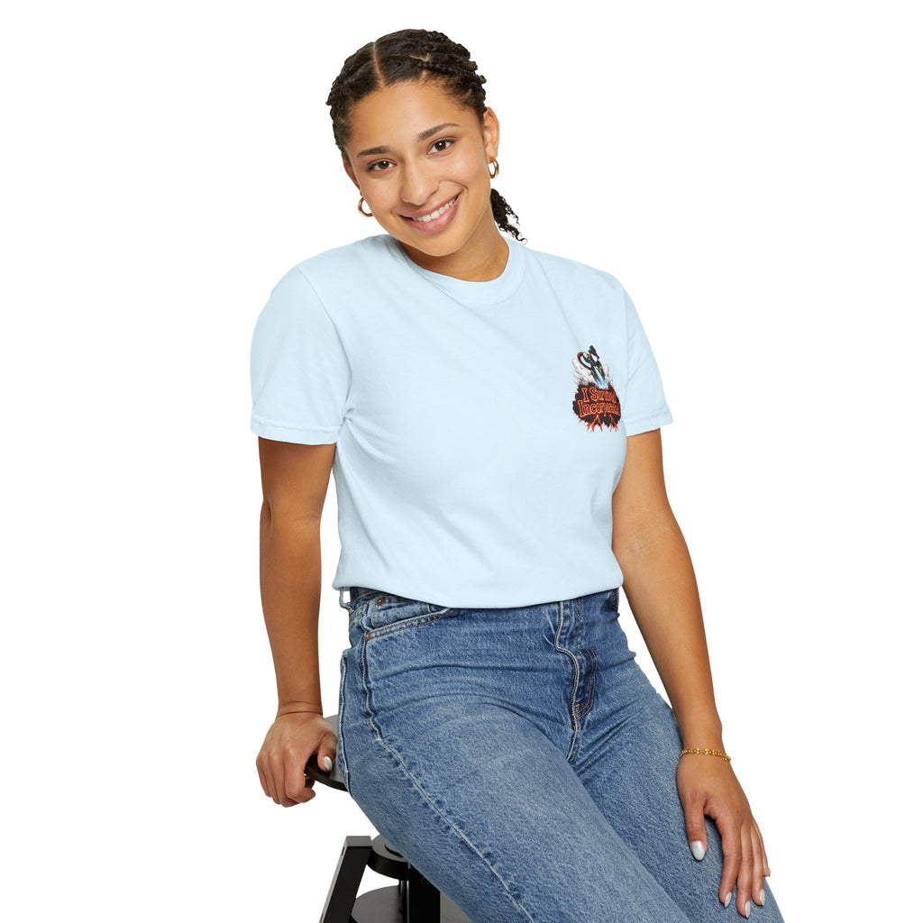 I Survived 2020 — "Please Stand By" Test Pattern Tee Wildfire Signal Edition Summer Premiere Unisex Garment-Dyed T-shirt