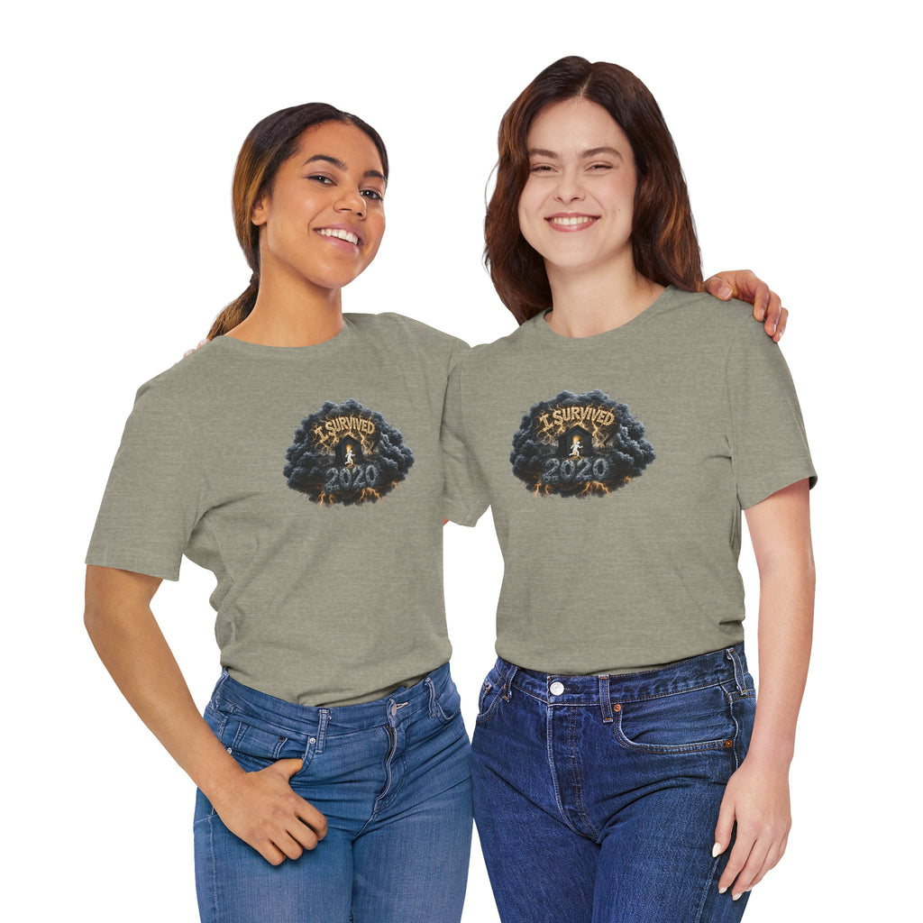 I Survived 2020 — Original PILOT Design: Director's Cut Unisex Jersey Short Sleeve Tee