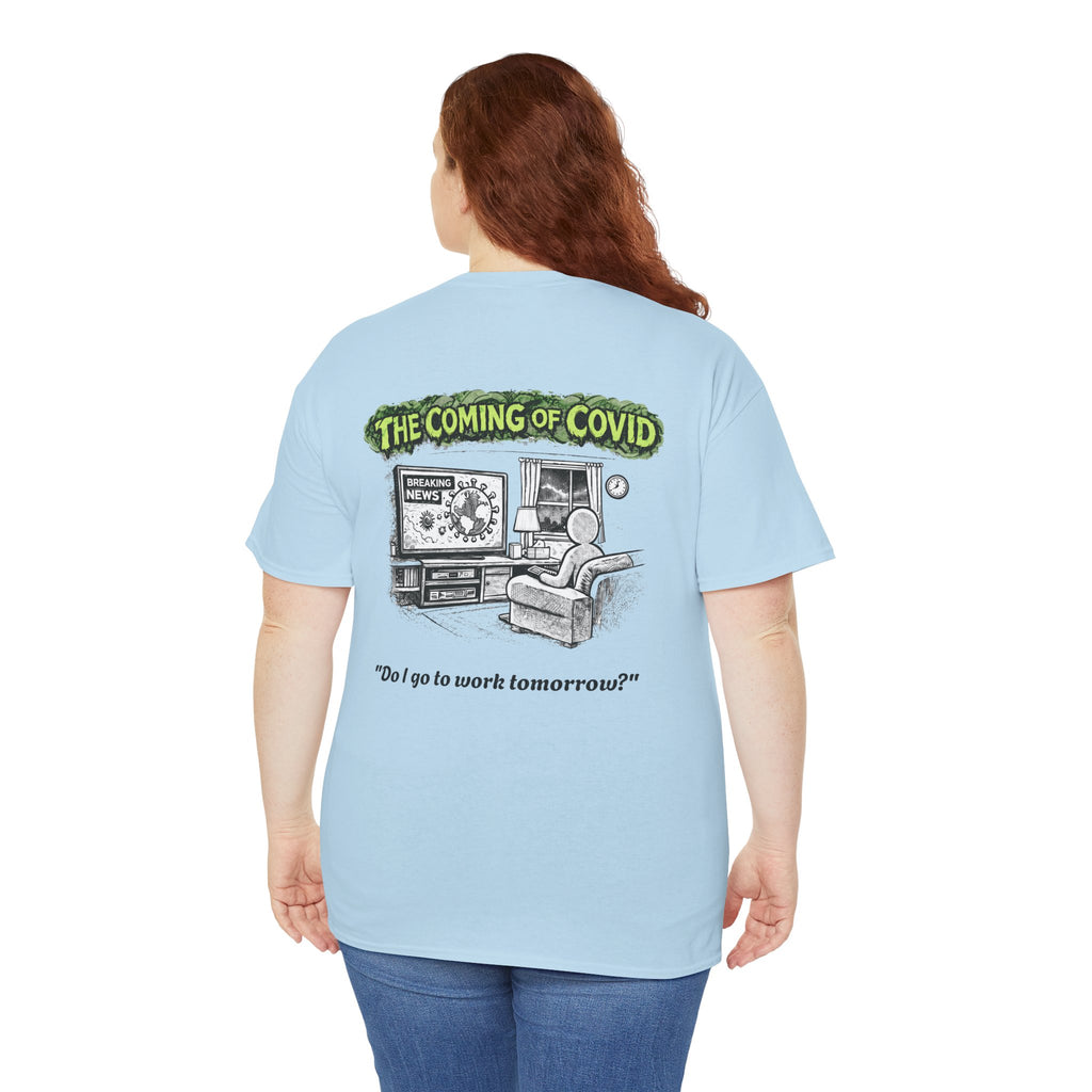 I Survived 2020 — Director's Cut S1:E2 "The Coming of COVID" | Pandemic Edition Unisex Heavy Cotton Tee