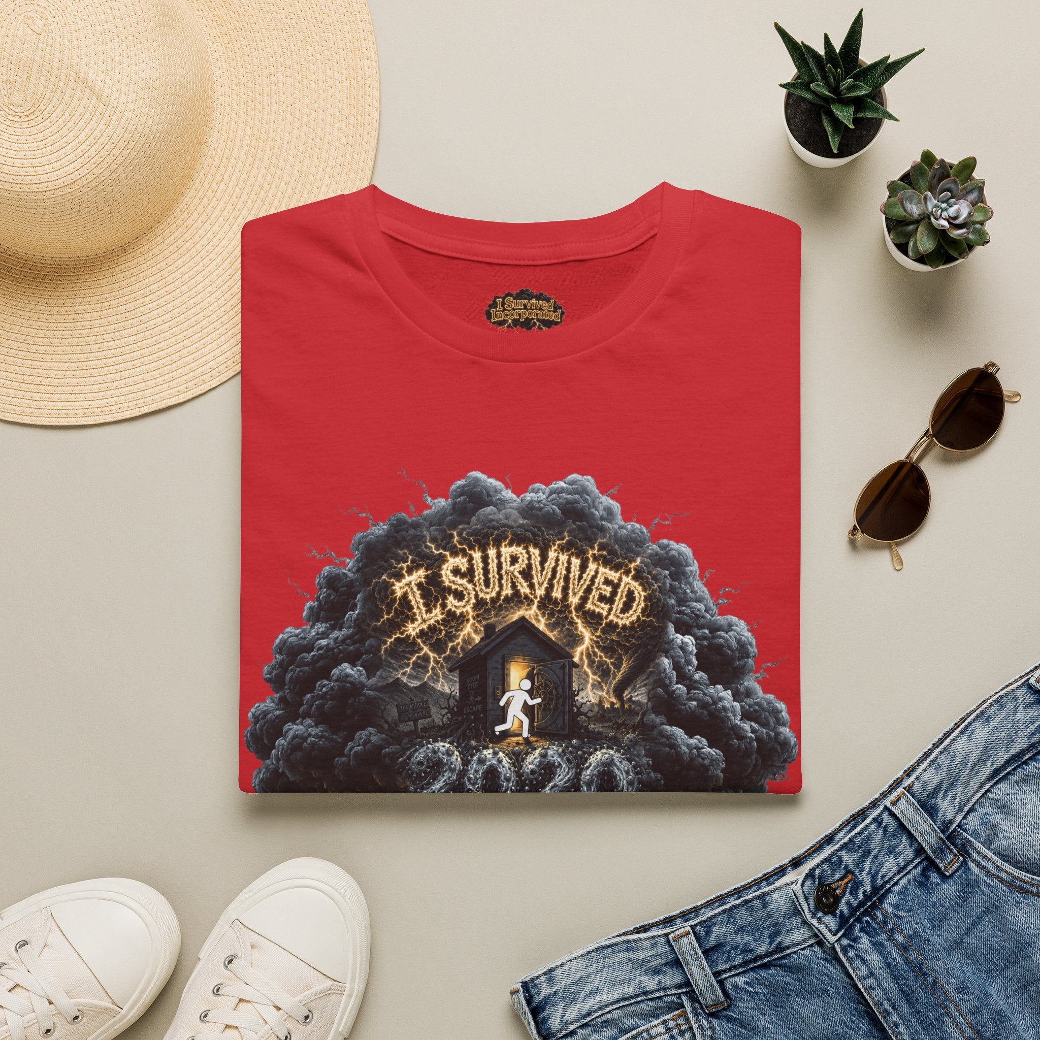 I Survived 2020 — Director's Cut Original Design Teaser Tee | Season 1 Premiere Drop Unisex Softstyle T-Shirt