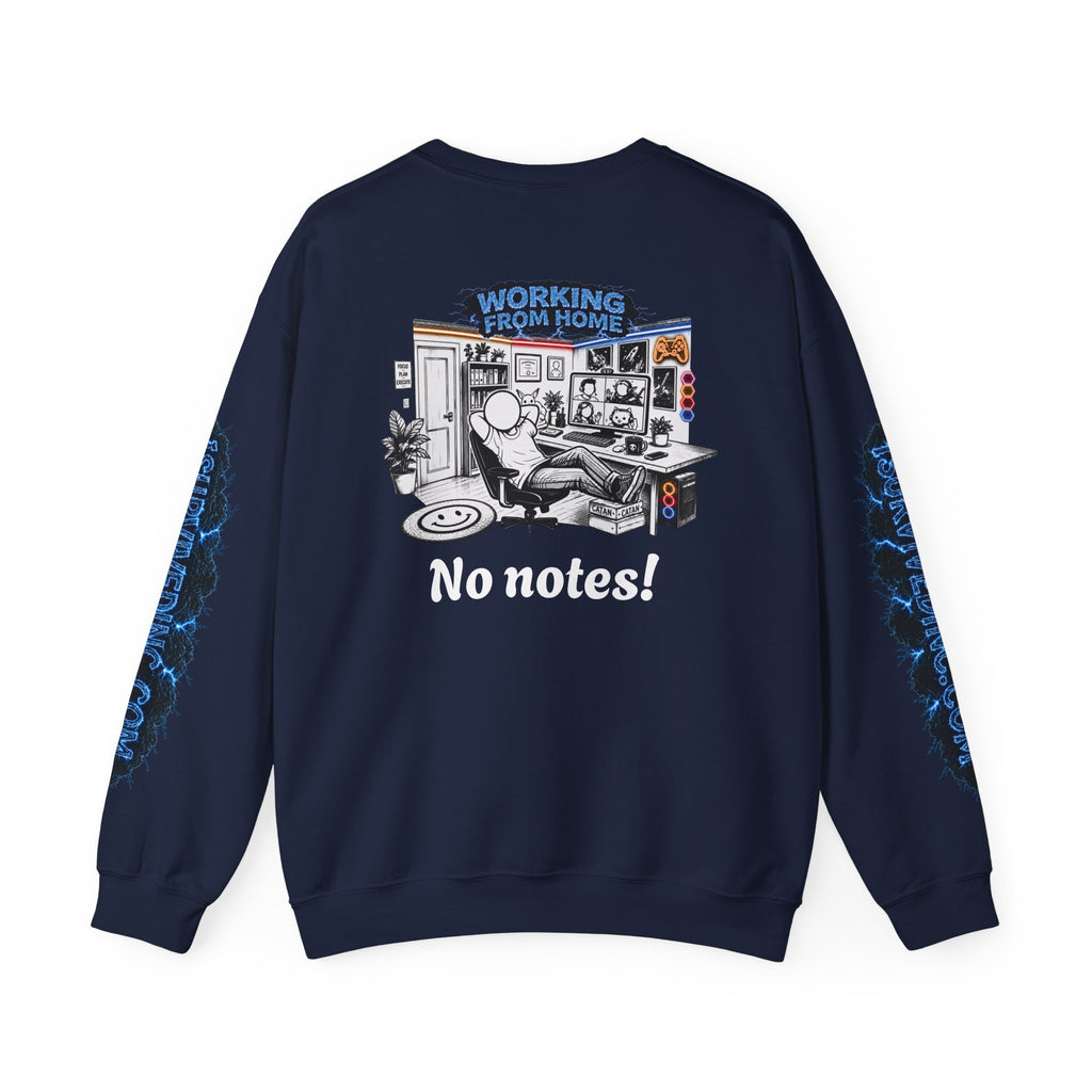 I Survived 2020 — LOCKDOWN S3:E4: "Working From Home" Unisex Heavy Blend™ Crewneck Sweatshirt