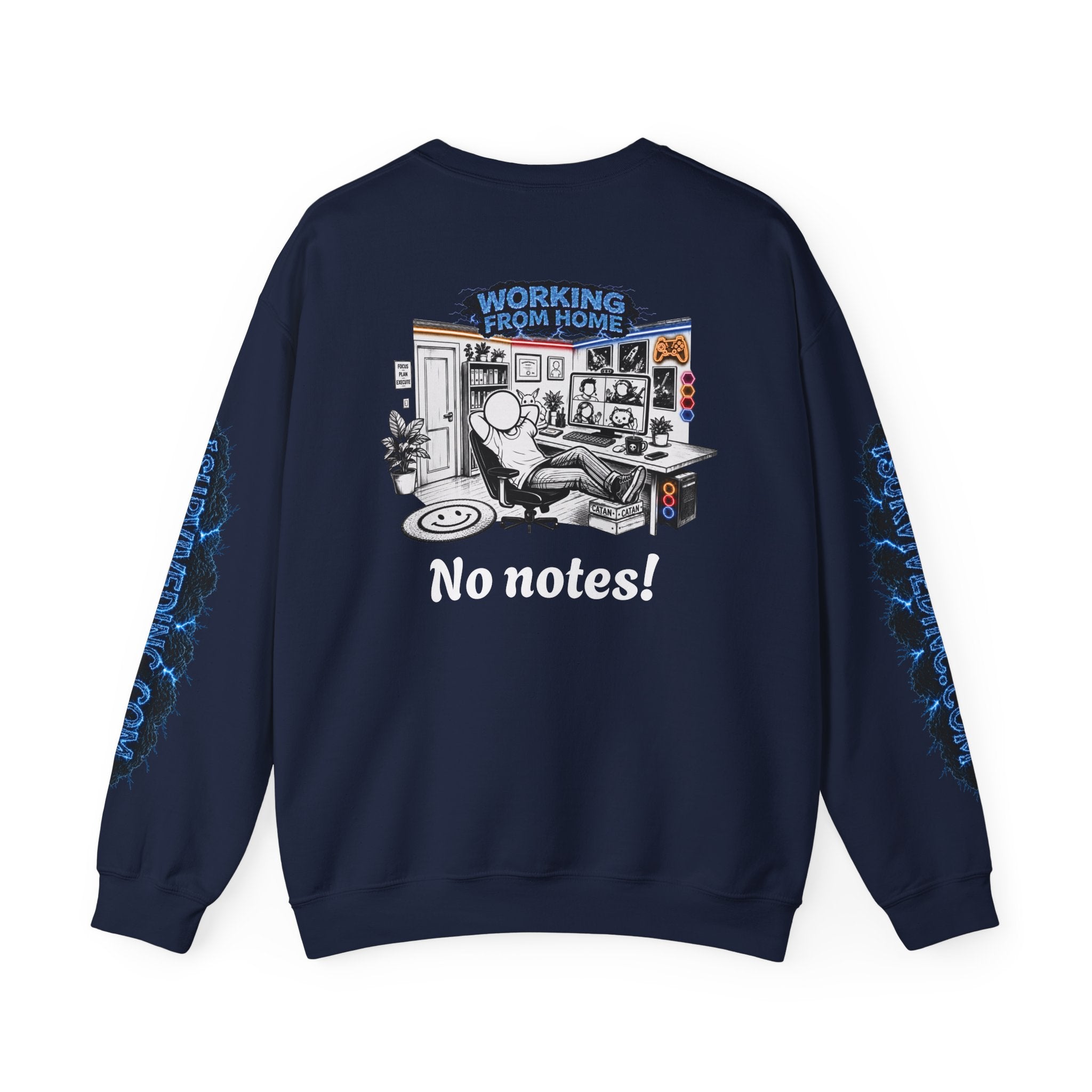I Survived 2020 — LOCKDOWN S3:E4: "Working From Home" Unisex Heavy Blend™ Crewneck Sweatshirt