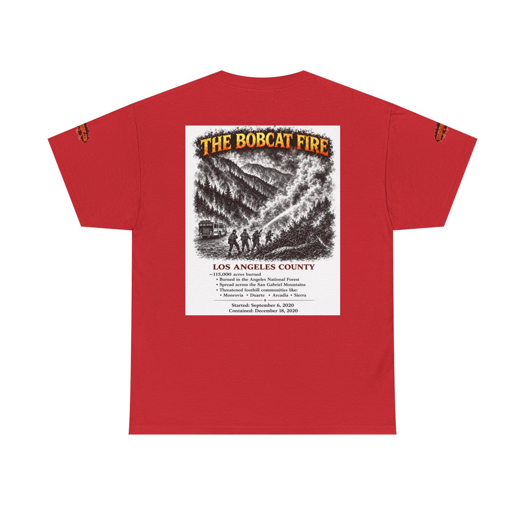 I Survived 2020 — S2:E2 "The Bobcat Fire" | Wildfire Edition Memorial Unisex Heavy Cotton Tee (SPECIAL EDITION)