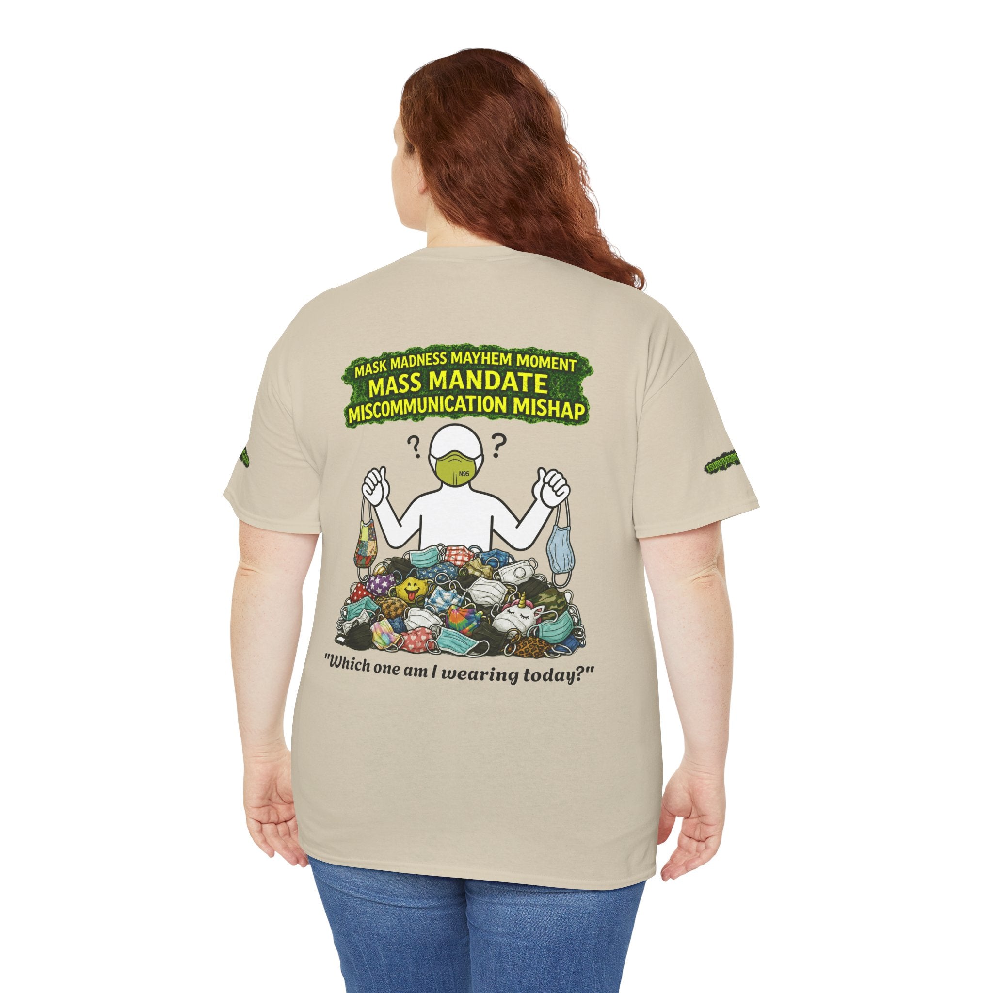 I Survived 2020 — PANDEMIC S1:E4: Director's Cut Special Edition "Mask Madness" Unisex Heavy Cotton Tee