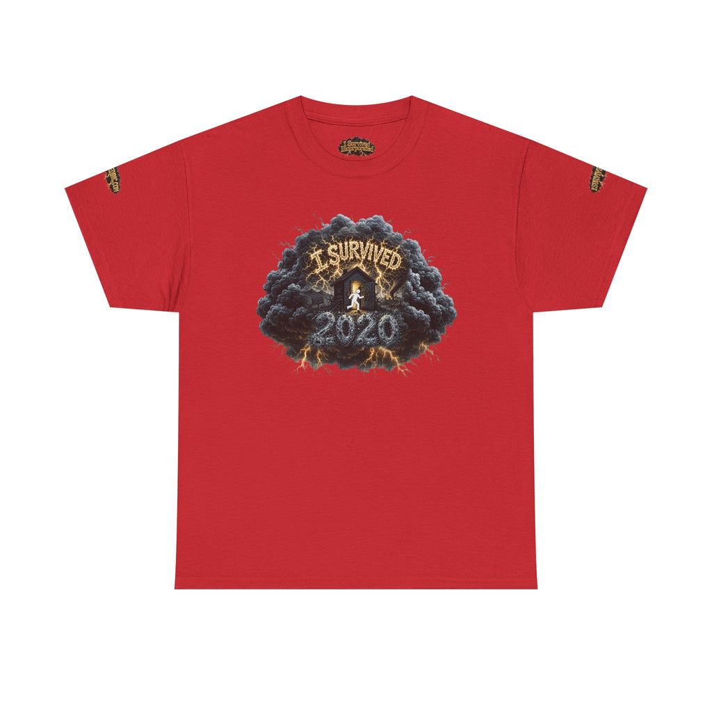 I Survived 2020 — Director's Cut Original Design Teaser Tee | Season 1 Premiere Drop Unisex Heavy Cotton Tee (SPECIAL EDITION)