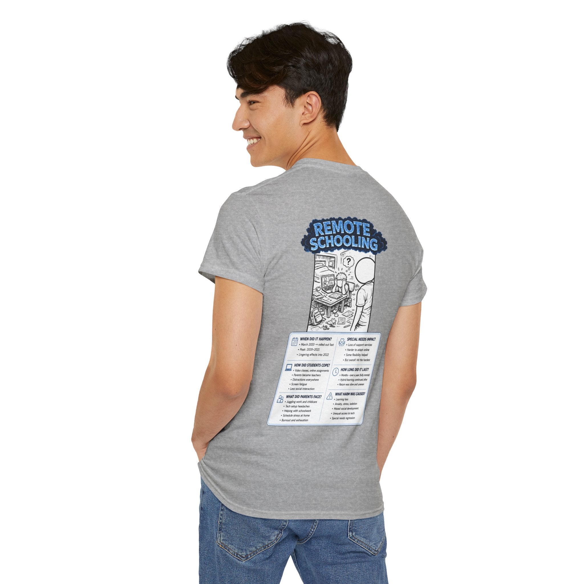 I Survived 2020 — LOCKDOWN S3:E3: Director's Cut "Remote Schooling" Documentary Tee