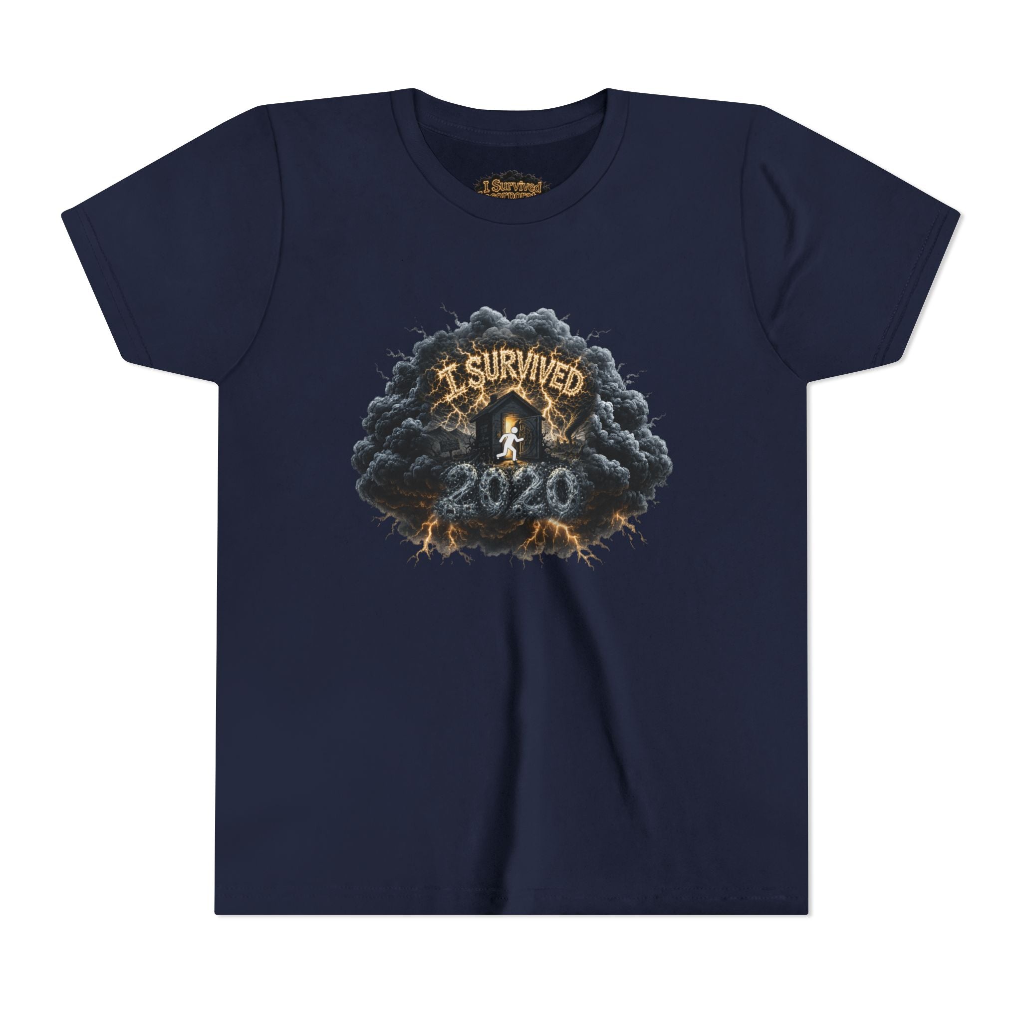 I Survived 2020 — Original PILOT Design: Director's Cut Youth Short Sleeve Tee