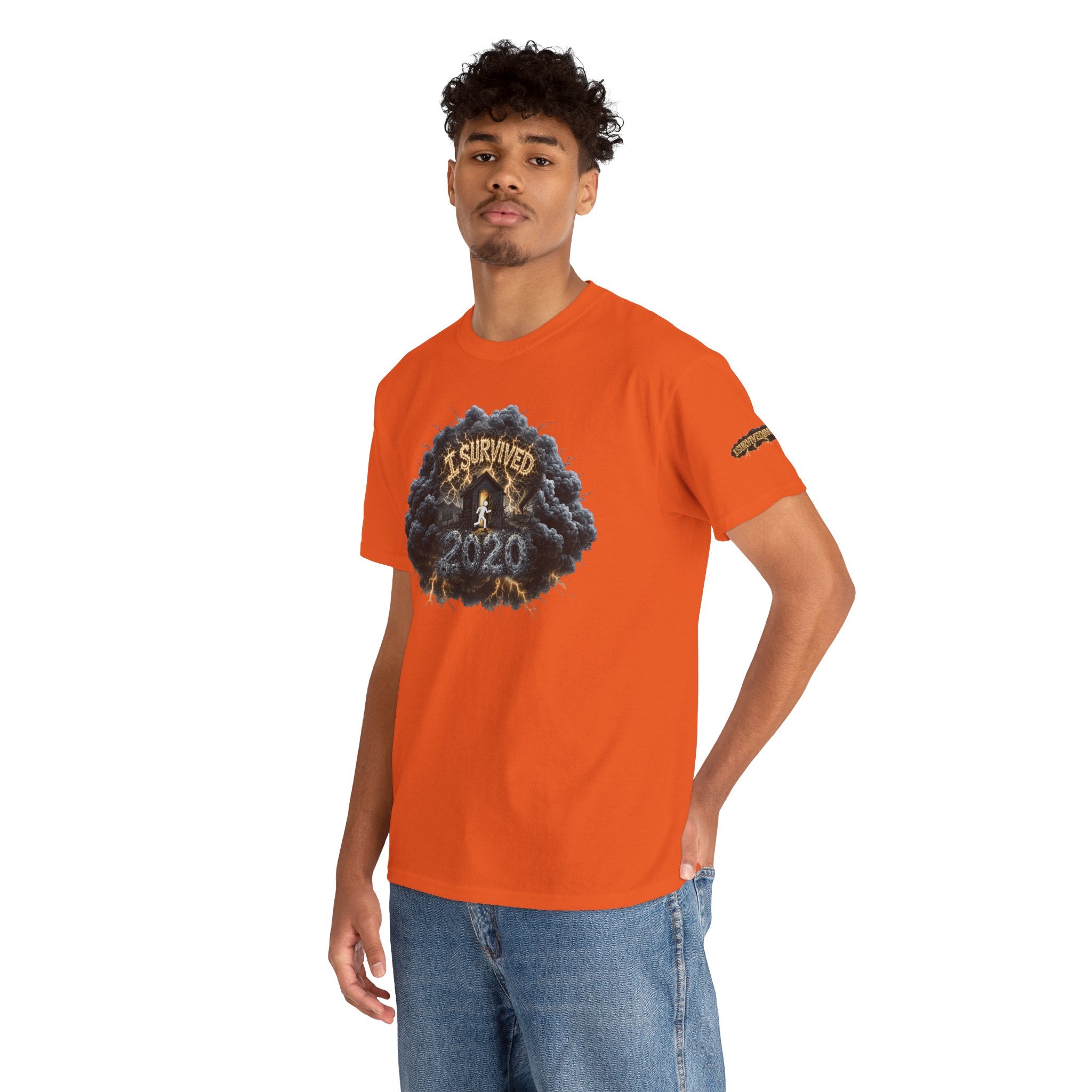 I Survived 2020 — Director's Cut Original Design Teaser Tee | Season 1 Premiere Drop Unisex Heavy Cotton Tee (SPECIAL EDITION)