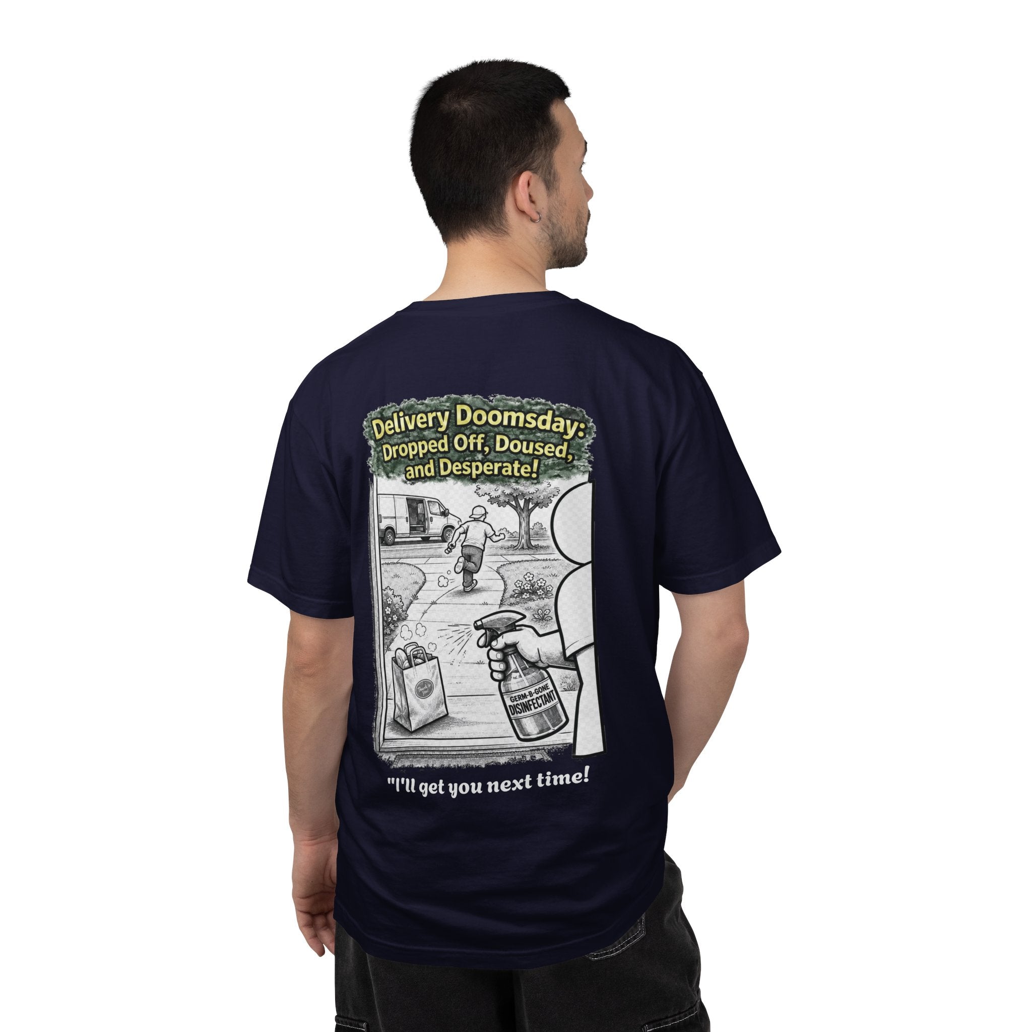 I Survived 2020 — Director's Cut S1:E5 "Delivery Doomsday" | Pandemic Edition Unisex Garment-Dyed T-shirt