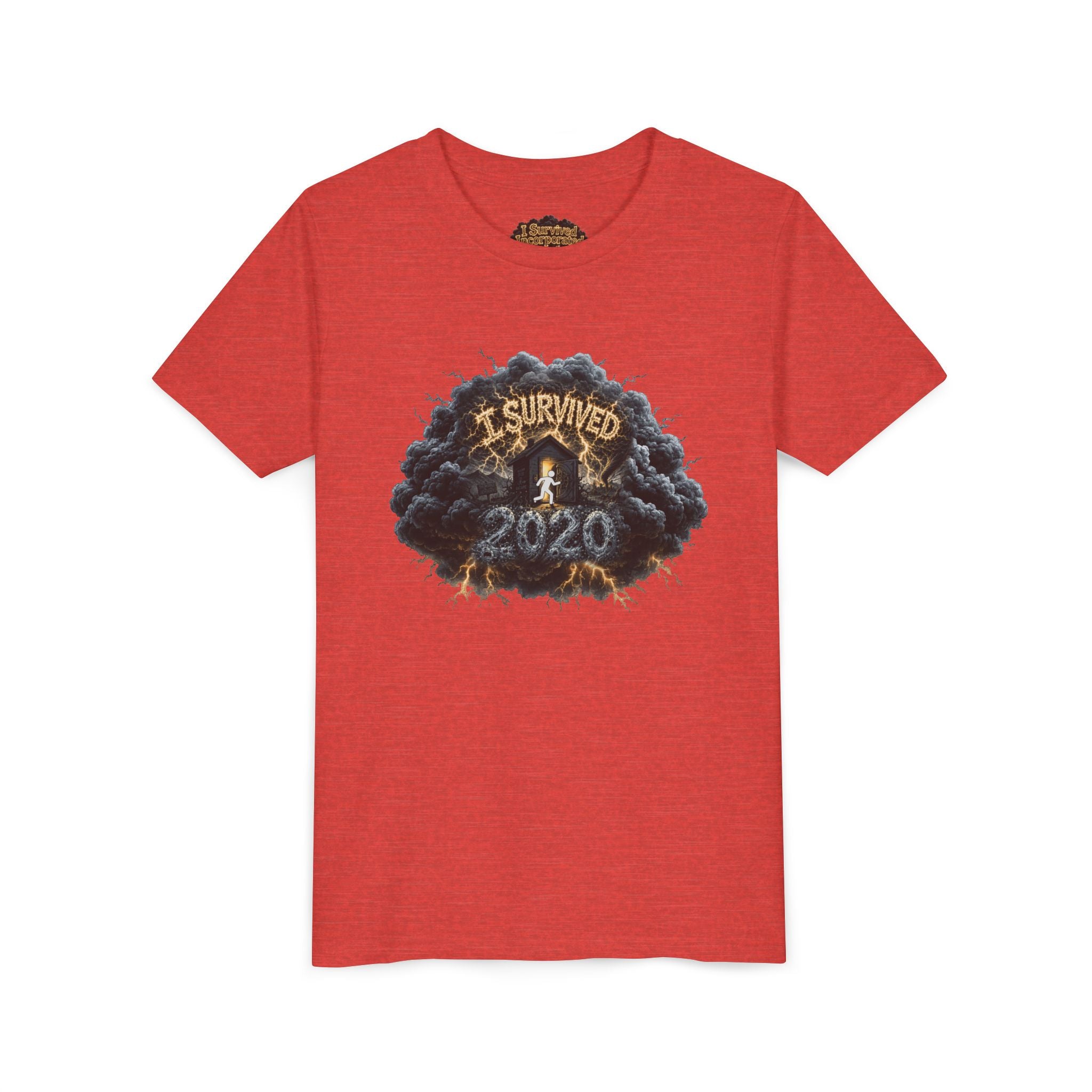 I Survived 2020 — Director's Cut Original Design Teaser Tee | Season 1 Premiere Drop Youth Short Sleeve Tee