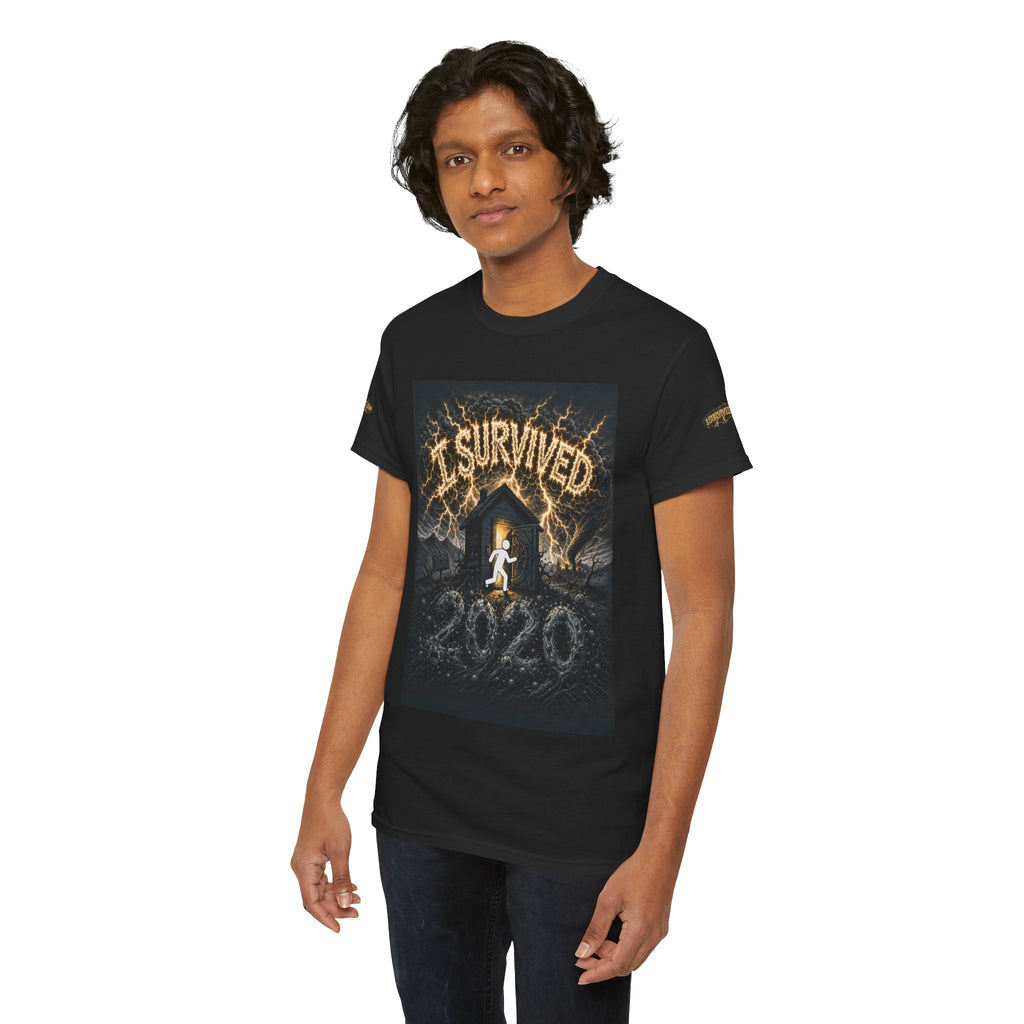 I Survived 2020 — Original PILOT Design: Special Edition Unisex Heavy Cotton Tee
