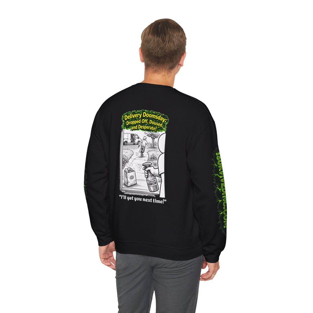 I Survived 2020 — PANDEMIC S1:E5: "Delivery Doomsday" Unisex Heavy Blend™ Crewneck Sweatshirt