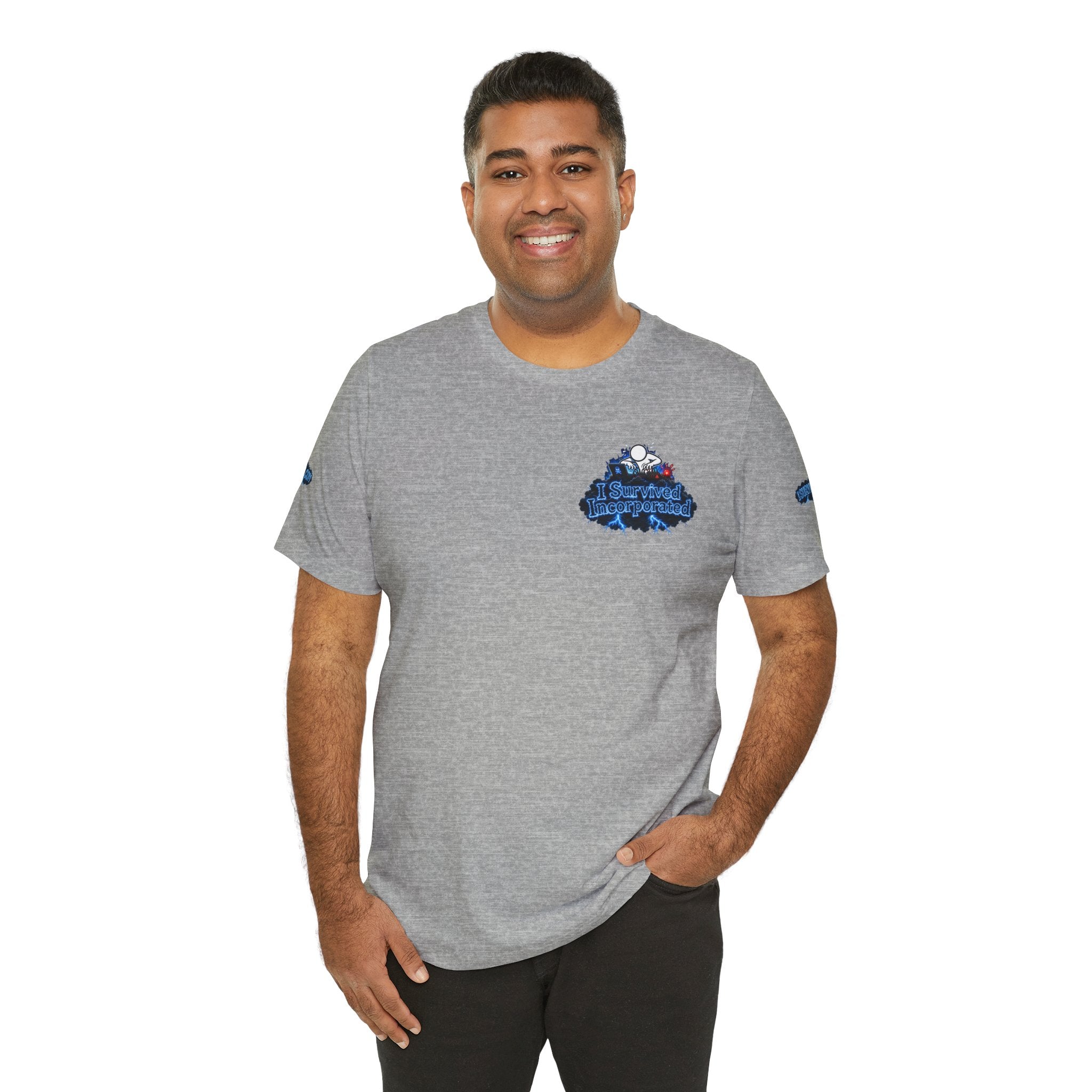 I Survived 2020 — "Please Stand By" Test Pattern Tee Lockdown Special Edition Summer Exclusive Unisex Jersey Short Sleeve Tee