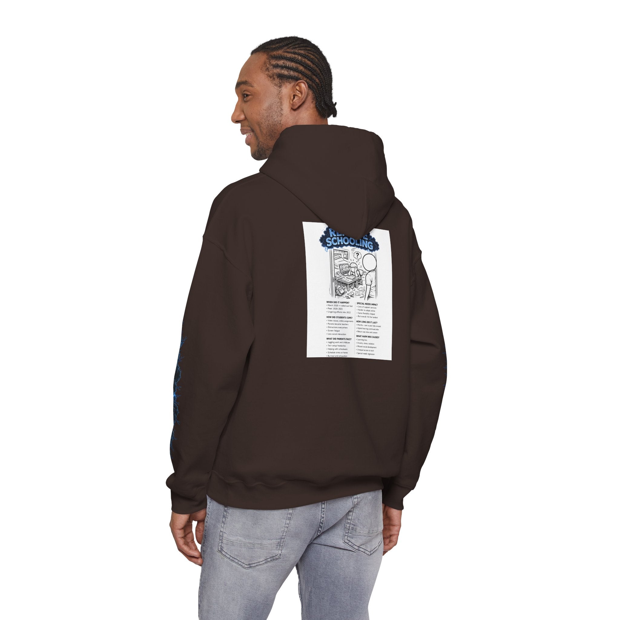 I Survived 2020 — S3:E3 "Remote Schooling" | Lockdown Edition Documentary Hoodie Sweatshirt