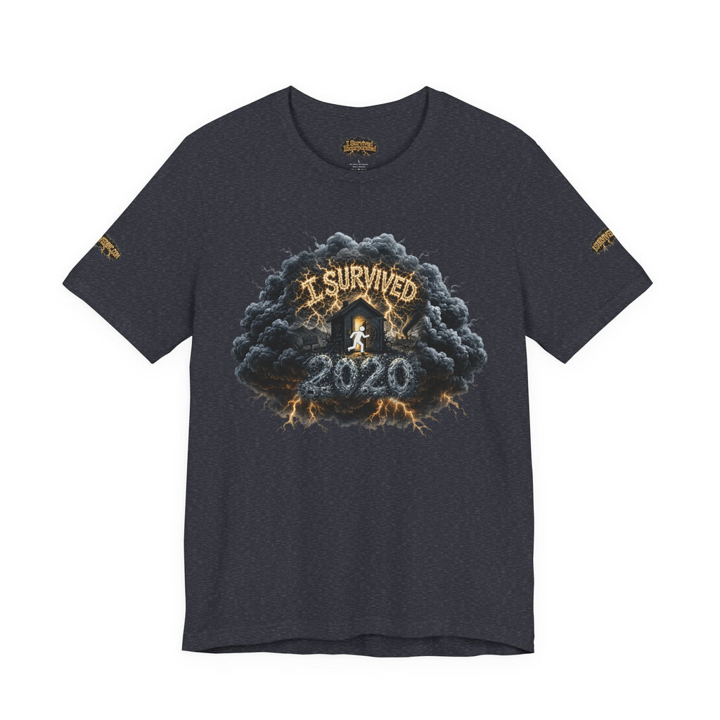 I Survived 2020 — Director's Cut Original Design Teaser Tee | Season 1 Premiere Drop Unisex Jersey Short Sleeve Tee