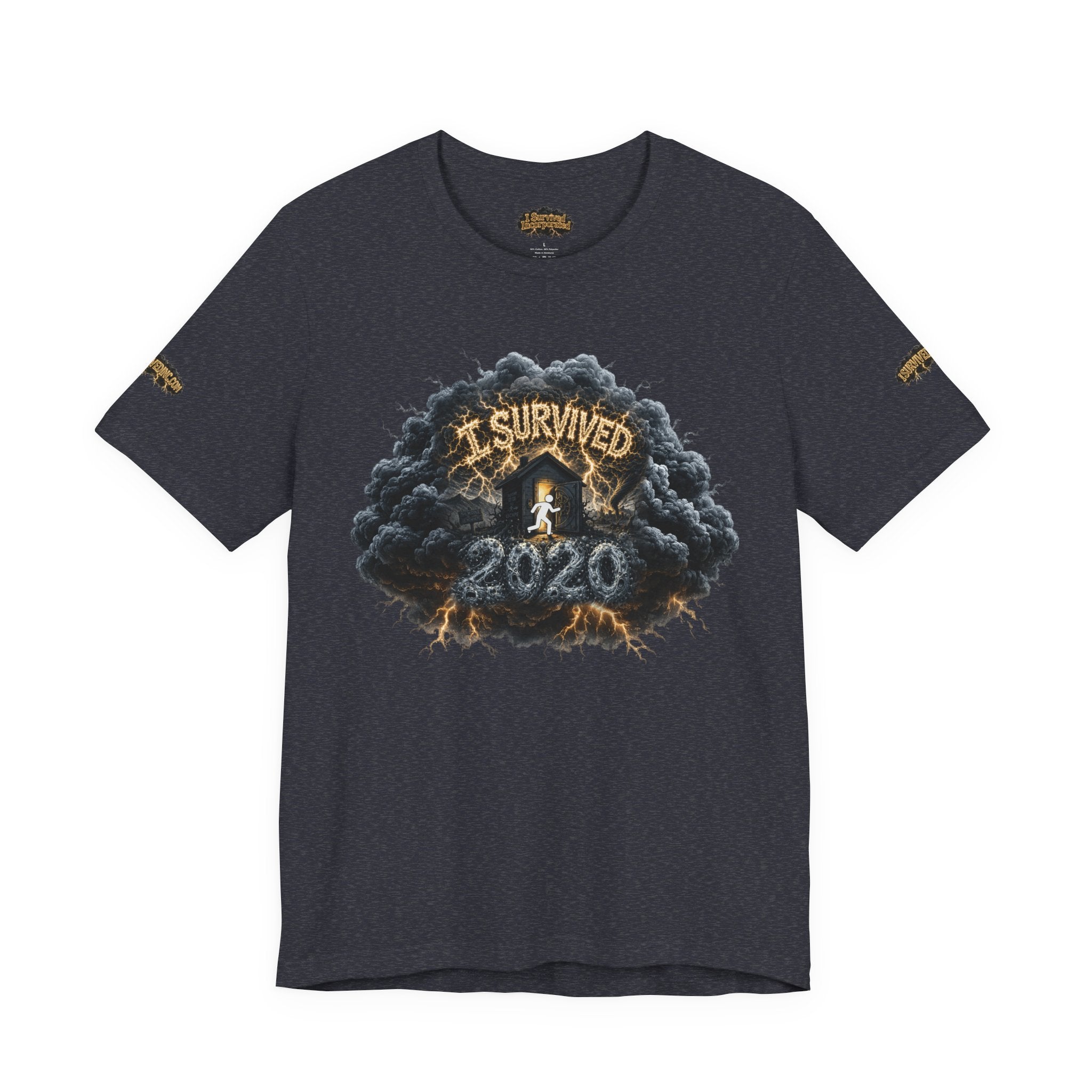 I Survived 2020 — Director's Cut Original Design Teaser Tee | Season 1 Premiere Drop Unisex Jersey Short Sleeve Tee