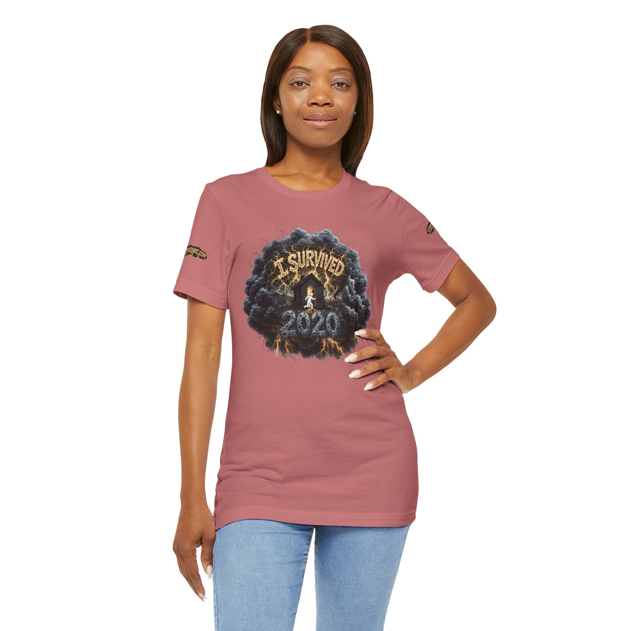 I Survived 2020 — Director's Cut Original Design Teaser Tee | Season 1 Premiere Drop Unisex Jersey Short Sleeve Tee