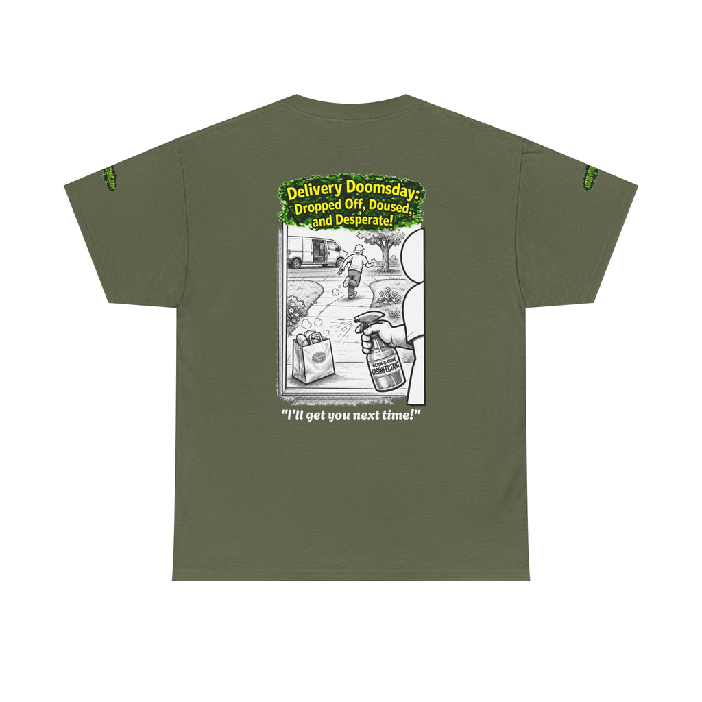 I Survived 2020 — PANDEMIC S1:E5: Director's Cut Special Edition "Delivery Doomsday" Unisex Heavy Cotton Tee