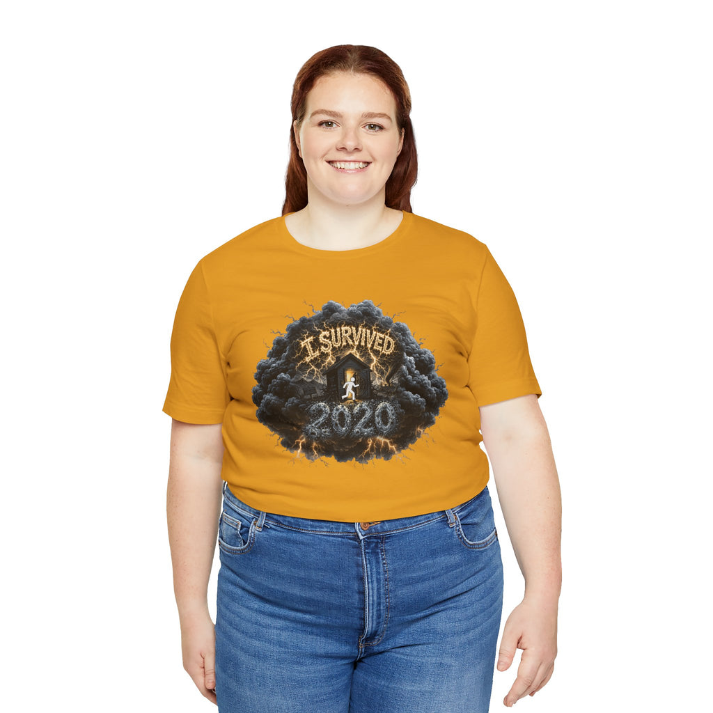 I Survived 2020 — Director's Cut Original Design Teaser Tee | Season 1 Premiere Drop Unisex Jersey Short Sleeve Tee