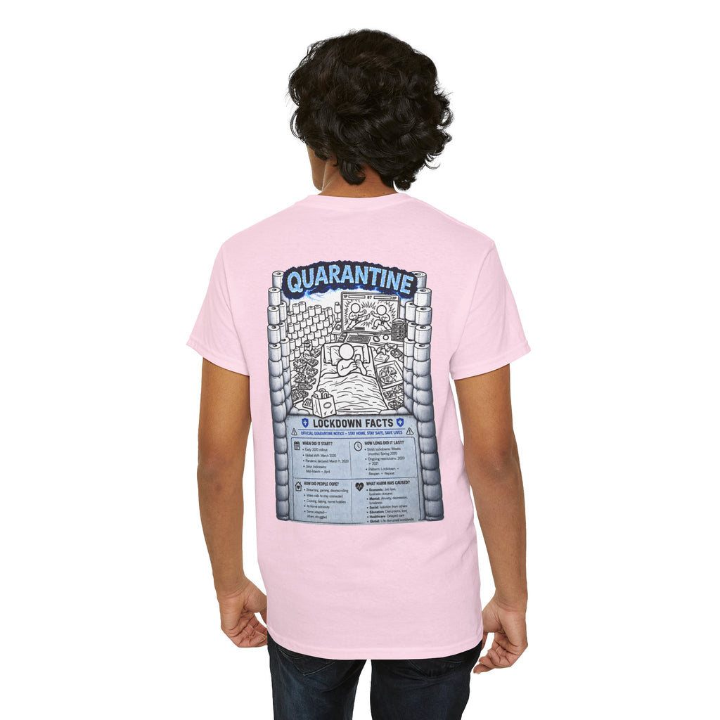 I Survived 2020 — LOCKDOWN S3:E1: "Quarantine" Unisex Heavy Cotton Tee