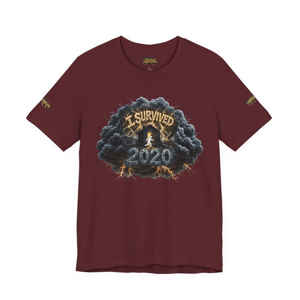 I Survived 2020 — Director's Cut Original Design Teaser Tee | Season 1 Premiere Drop Unisex Jersey Short Sleeve Tee