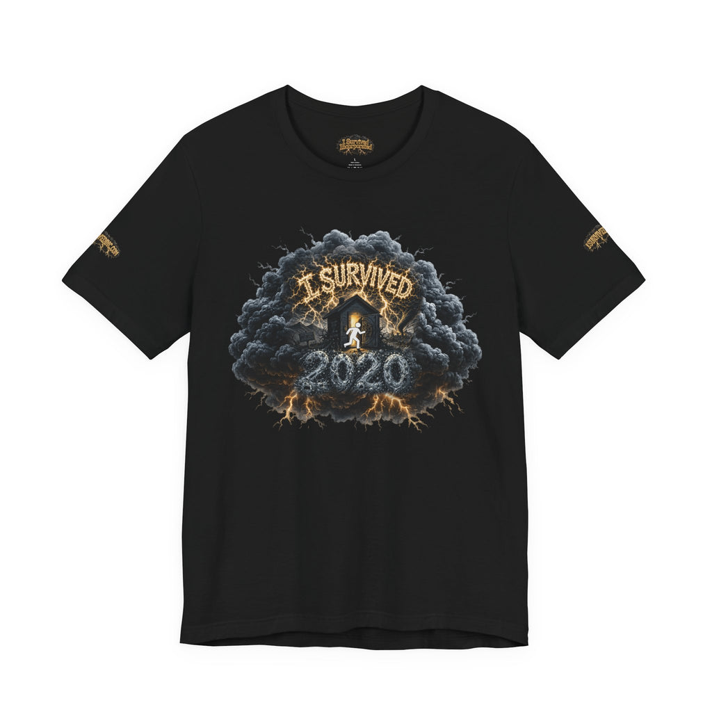 I Survived 2020 — Director's Cut Original Design Teaser Tee | Season 1 Premiere Drop Unisex Jersey Short Sleeve Tee