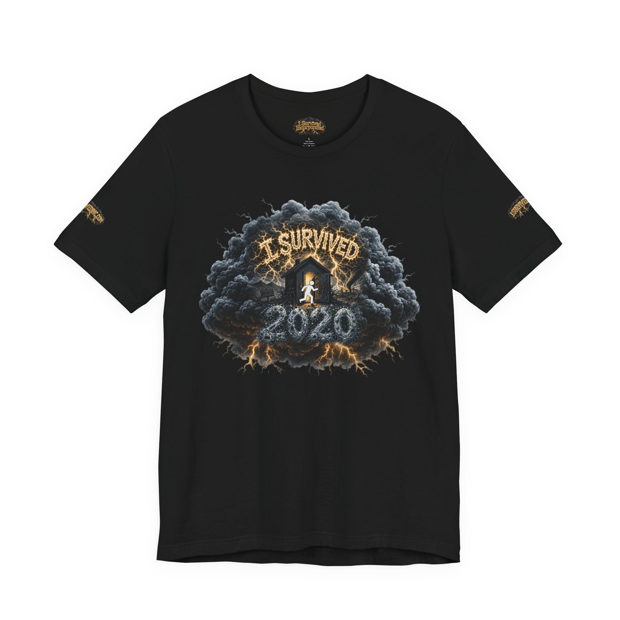 I Survived 2020 — Director's Cut Original Design Teaser Tee | Season 1 Premiere Drop Unisex Jersey Short Sleeve Tee