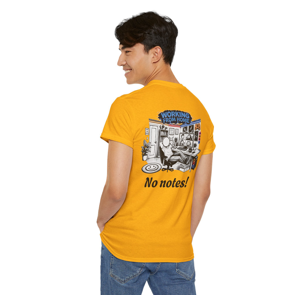 I Survived 2020 — LOCKDOWN S3:E4: Director's Cut "Working From Home" Unisex Heavy Cotton Tee
