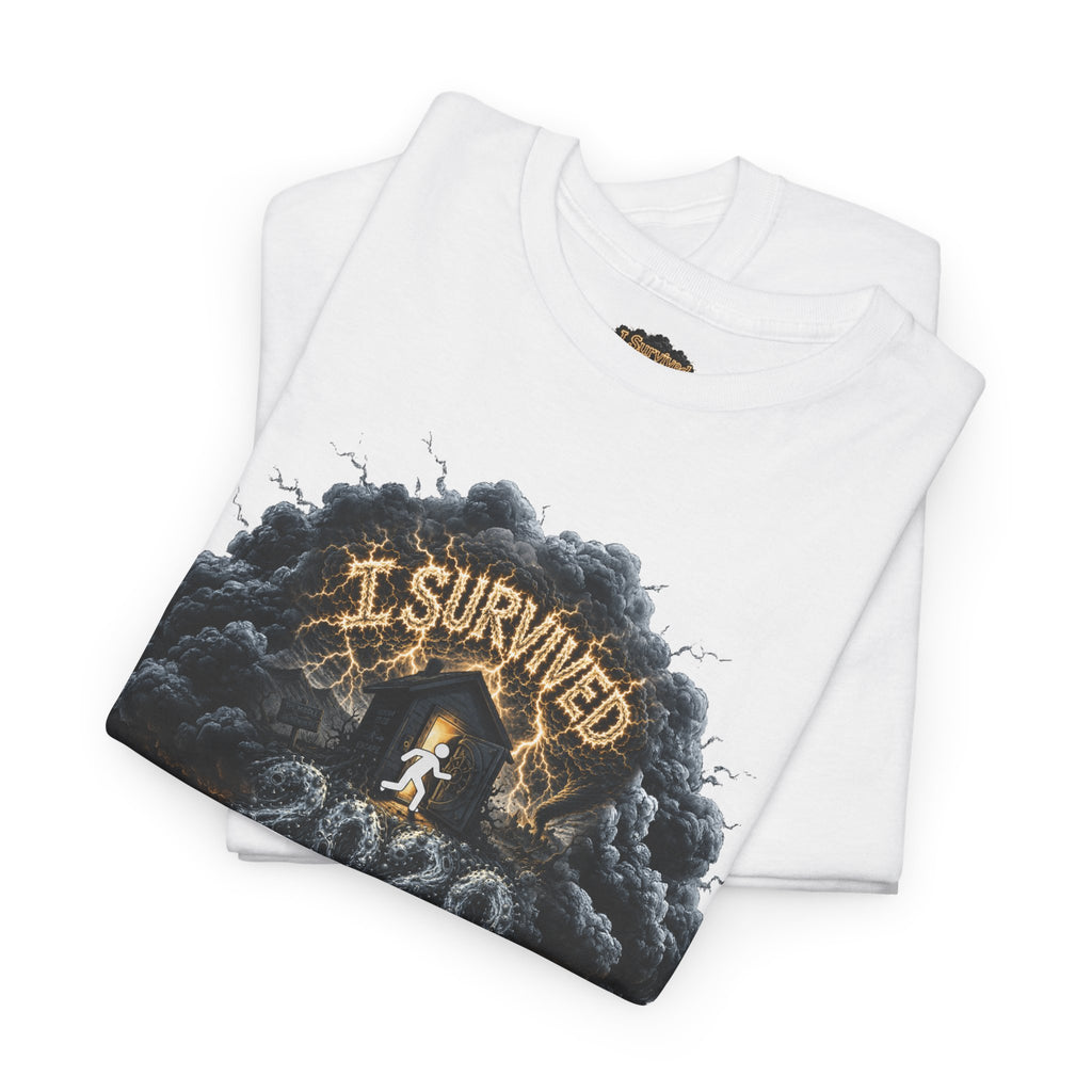 I Survived 2020 —  Deriector's Cut Original Design Teaser Tee | Season 1 Premiere Drop Unisex Heavy Cotton Tee