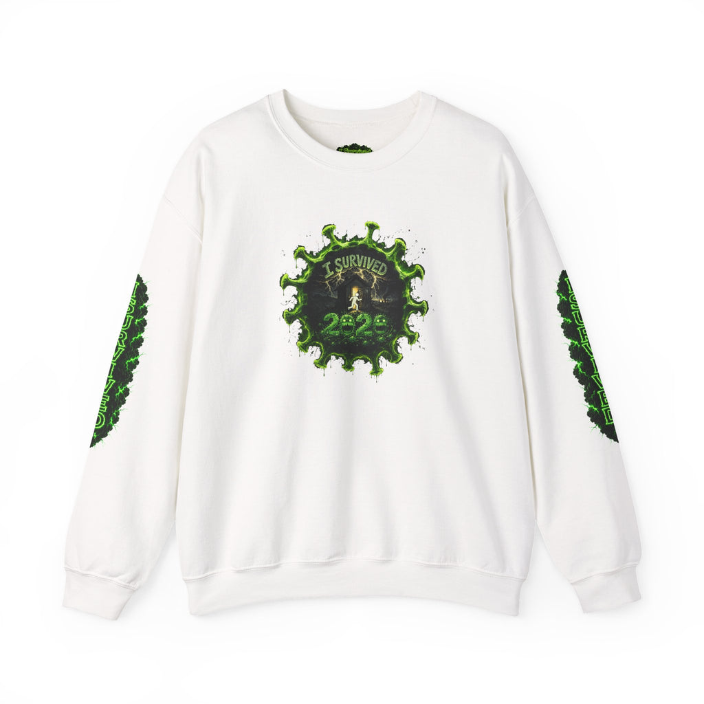 I Survived 2020 — PANDEMIC S1:E2: Director's Cut "The Coming of COVID" Unisex Heavy Blend™ Crewneck Sweatshirt