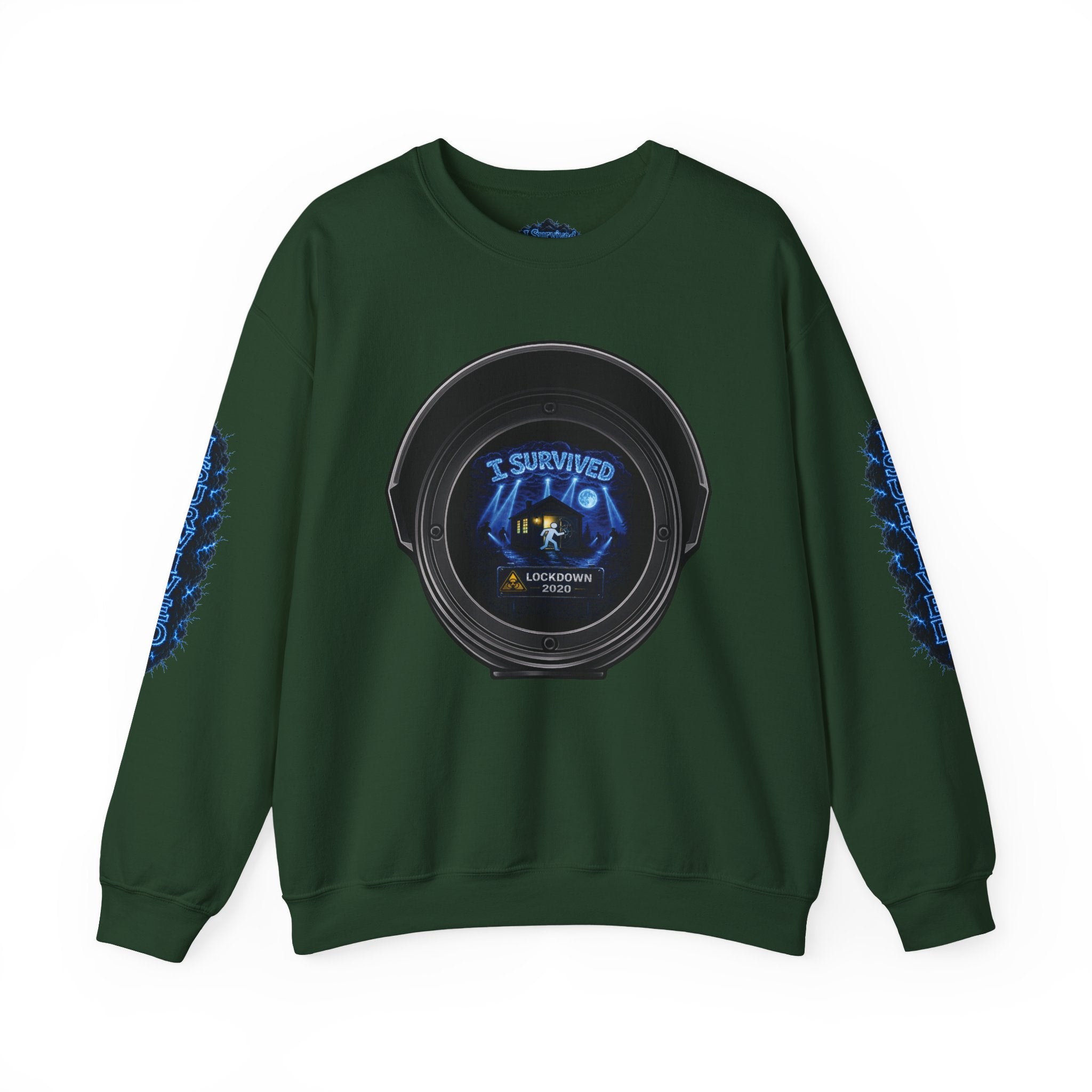 I Survived 2020 — Director's Cut S3:E1 "Quarantine" | Lockdown Edition Documentary Unisex Heavy Blend™ Crewneck Sweatshirt