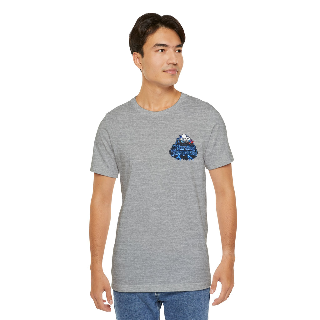I Survived 2020 — "Please Stand By" Test Pattern Tee Lockdown Summer Exclusive Unisex Jersey Short Sleeve Tee