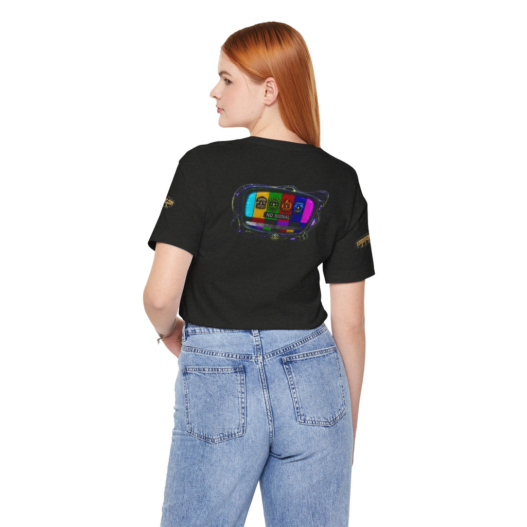 I Survived 2020 — "No Signal" Test Pattern Tee Alien Broadcast Finale Summer Premiere Unisex Jersey Short Sleeve Tee