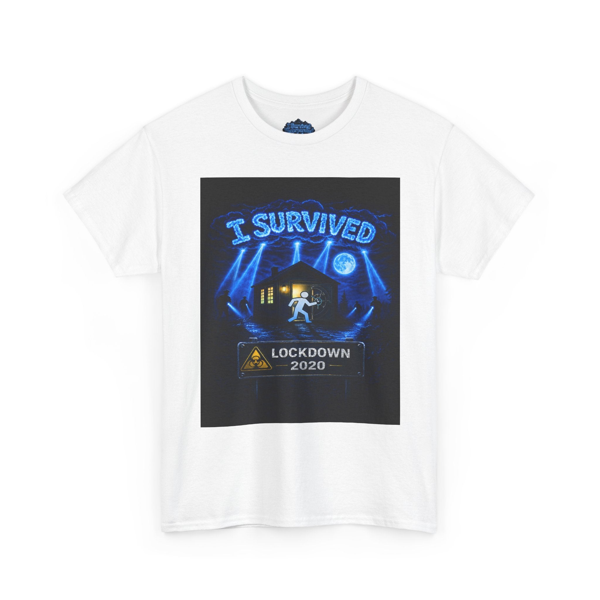 Copy of  I Survived 2020 — S3:E1 "Quarantine" | Lockdown Edition Documentary Unisex Heavy Cotton Tee