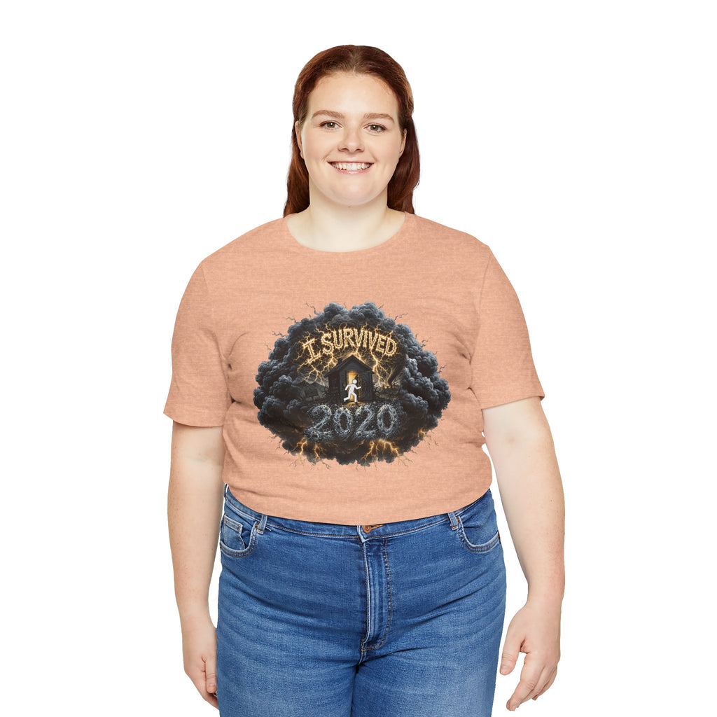 I Survived 2020 — Director's Cut Original Design Teaser Tee | Season 1 Premiere Drop Unisex Jersey Short Sleeve Tee