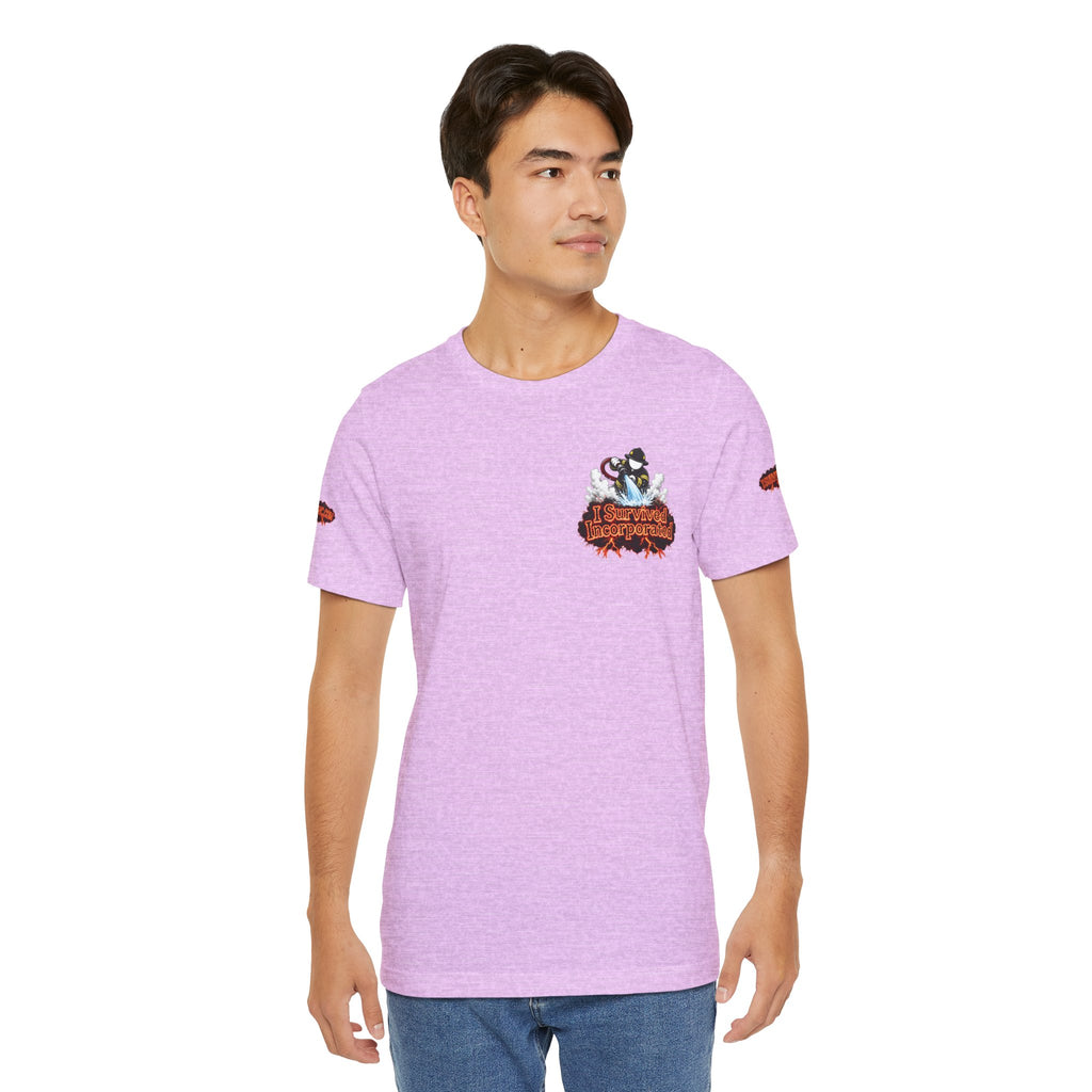 I Survived 2020 — "Please Stand By" Test Pattern Tee Wildfire Signal Special Edition Summer Premiere Unisex Jersey Short Sleeve Tee