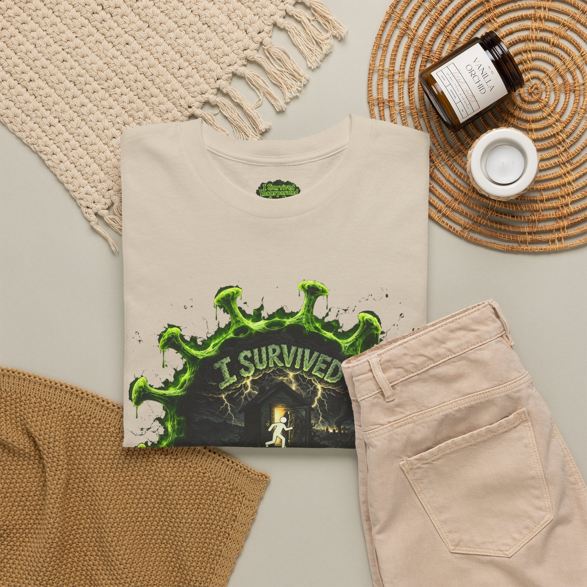 I Survived 2020 — Director's Cut S1:E4 "Mask Madness Mayhem Moment" | Pandemic Edition Unisex Heavy Cotton Tee