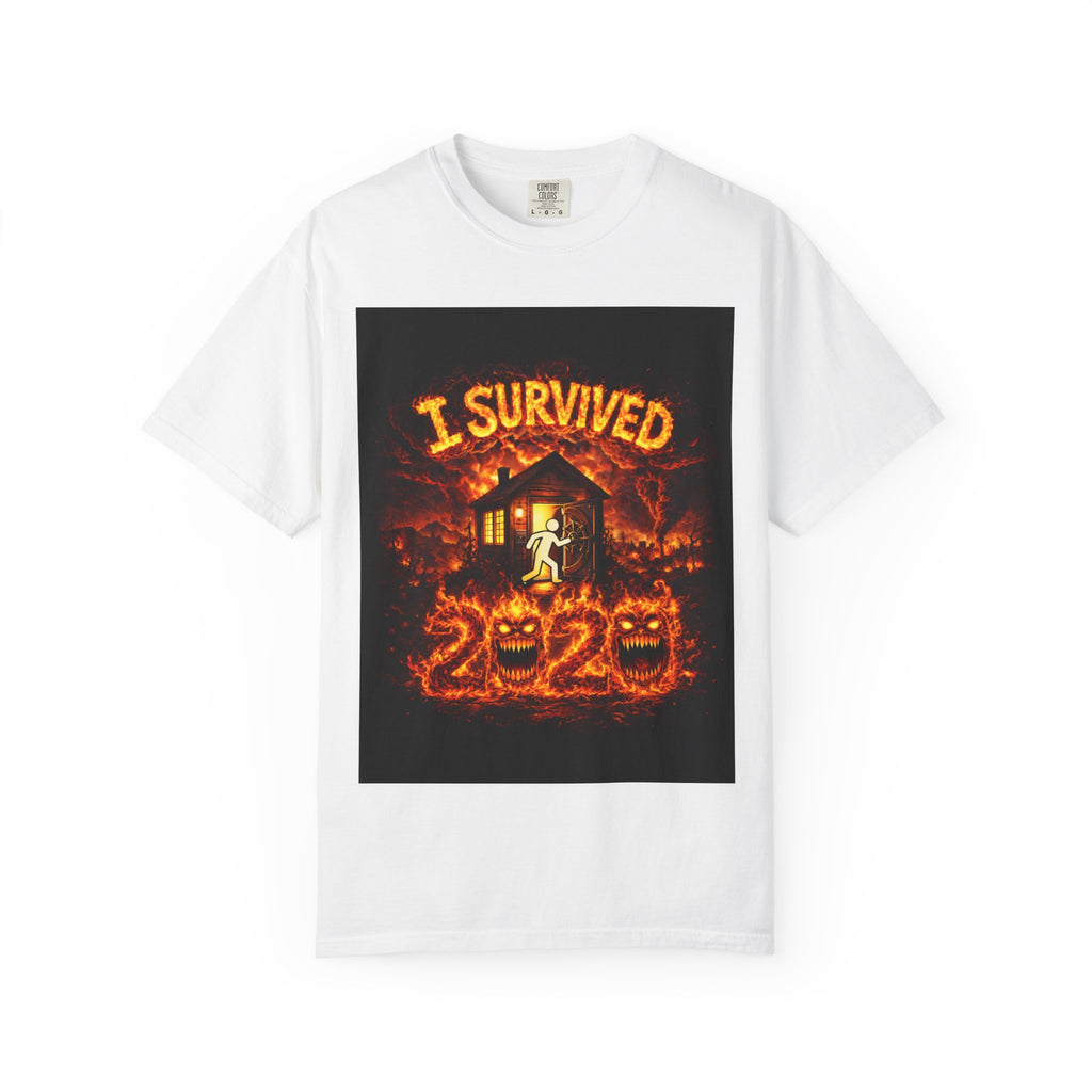 I Survived 2020 — S2:E1 "Berry Creek" | Wildfire Edition Memorial Unisex Garment-Dyed T-shirt