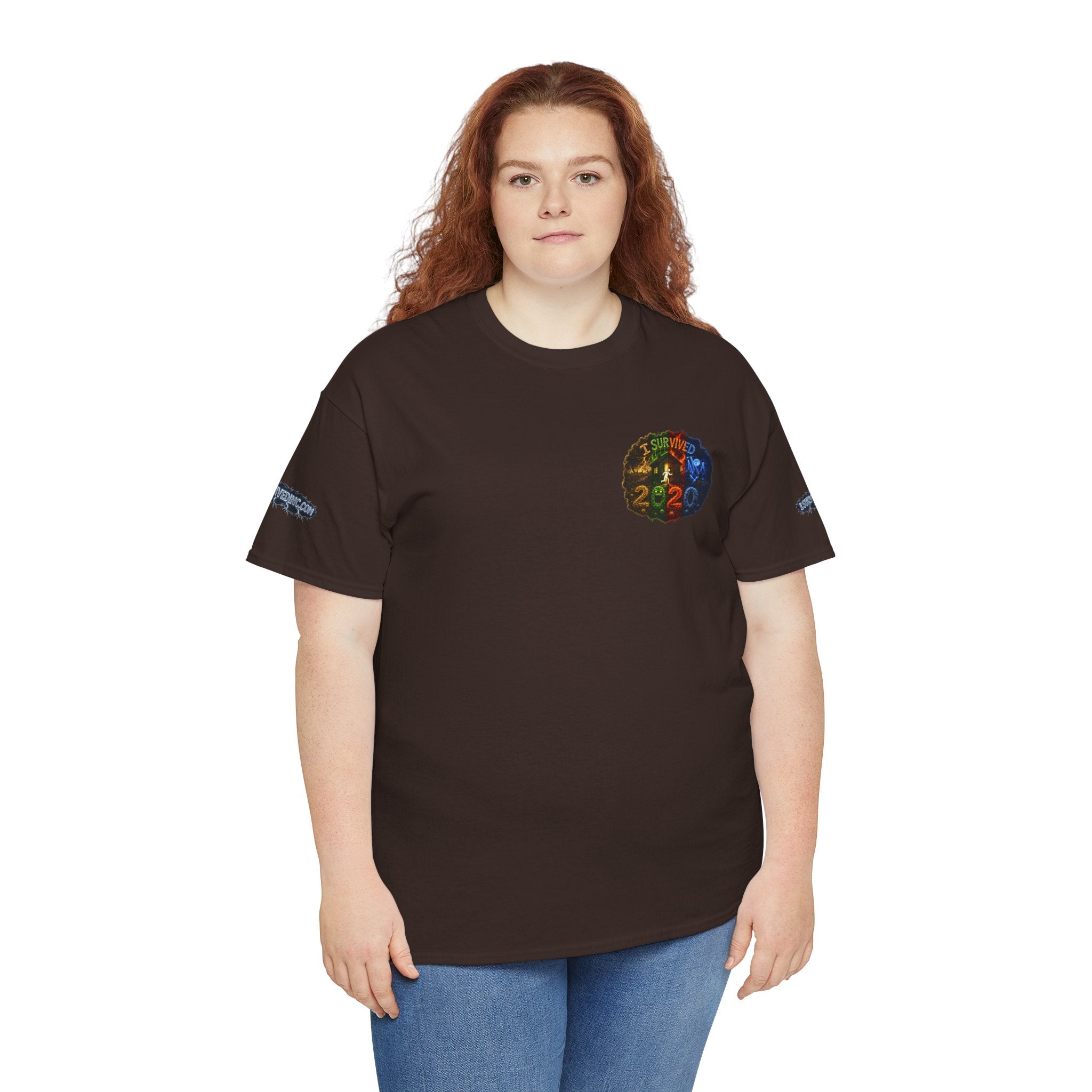 I Survived 2020 — "No Signal" Test Pattern Tee Alien Broadcast Finale Special Edition Summer Premiere Unisex Heavy Cotton Tee